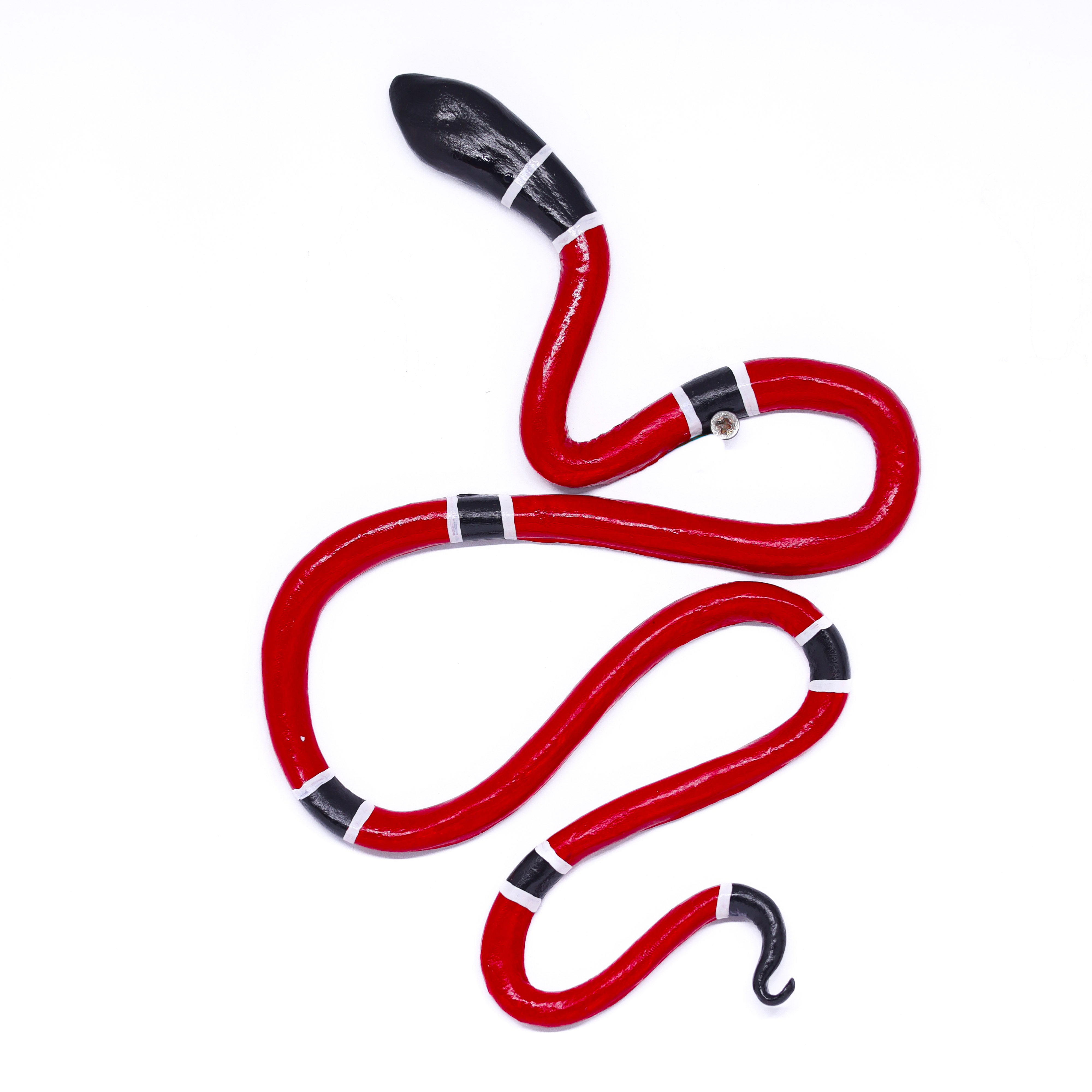 Escultura de Parede Cobra Coral