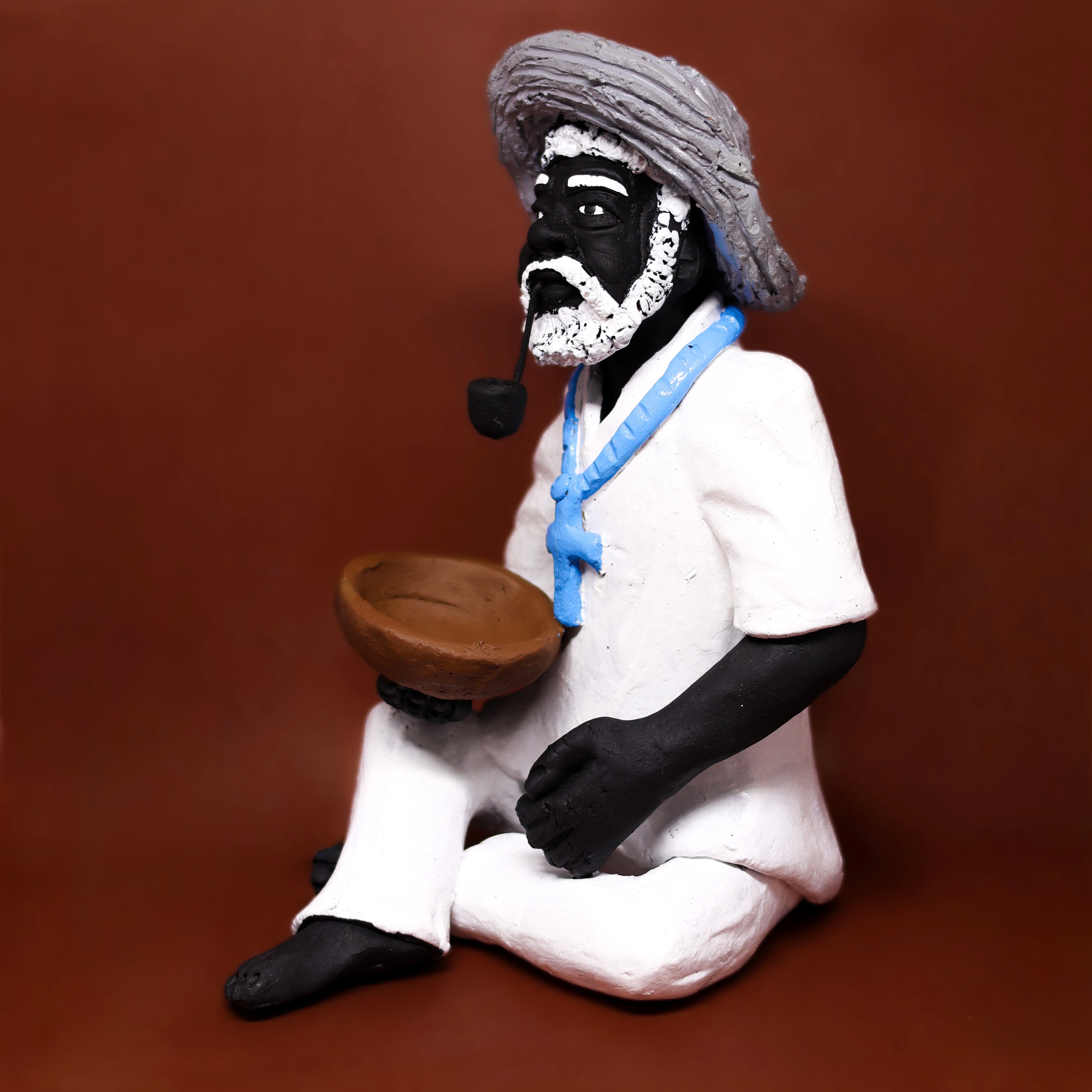 Imagem Preto Velho em Cerâmica