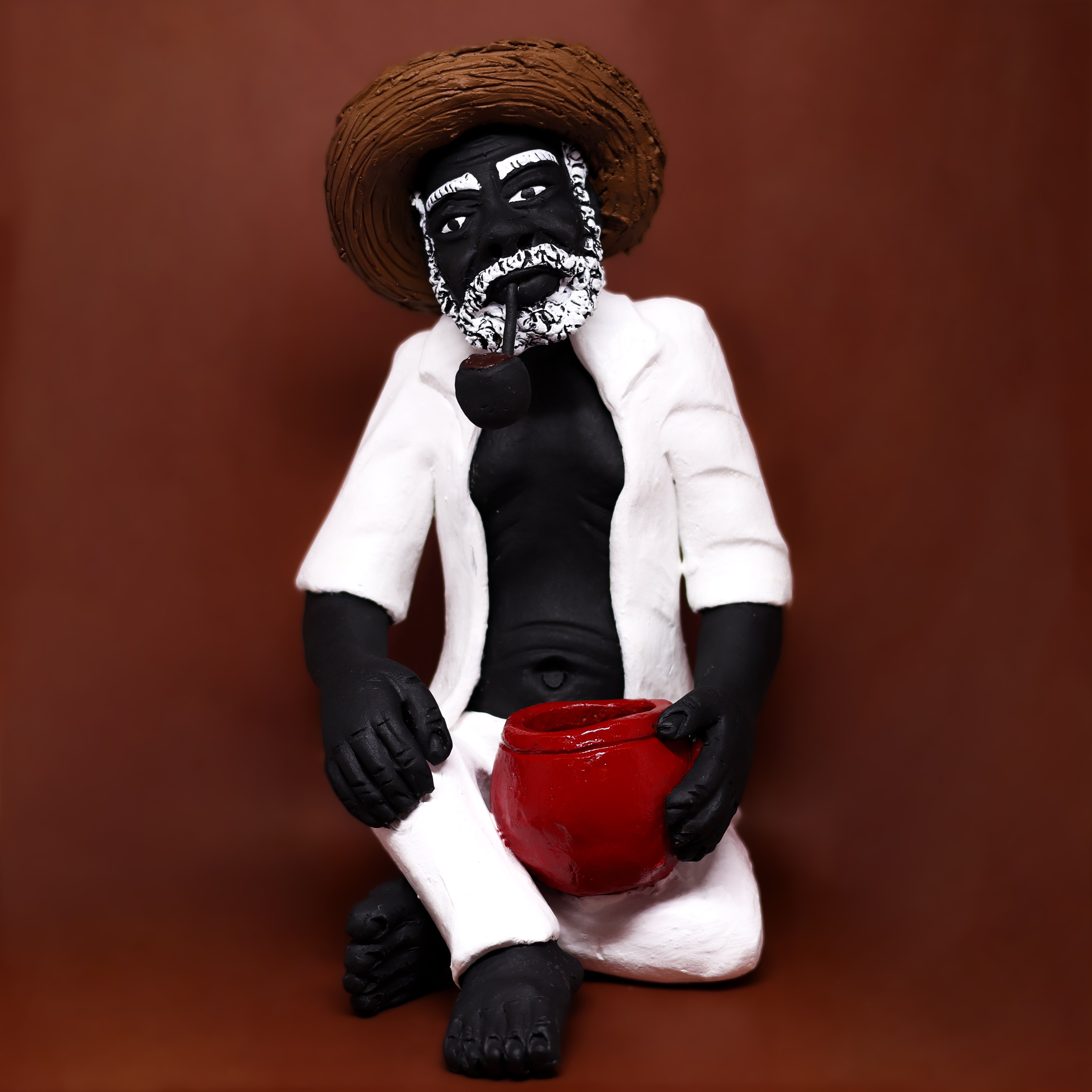 Imagem Preto Velho em Cerâmica