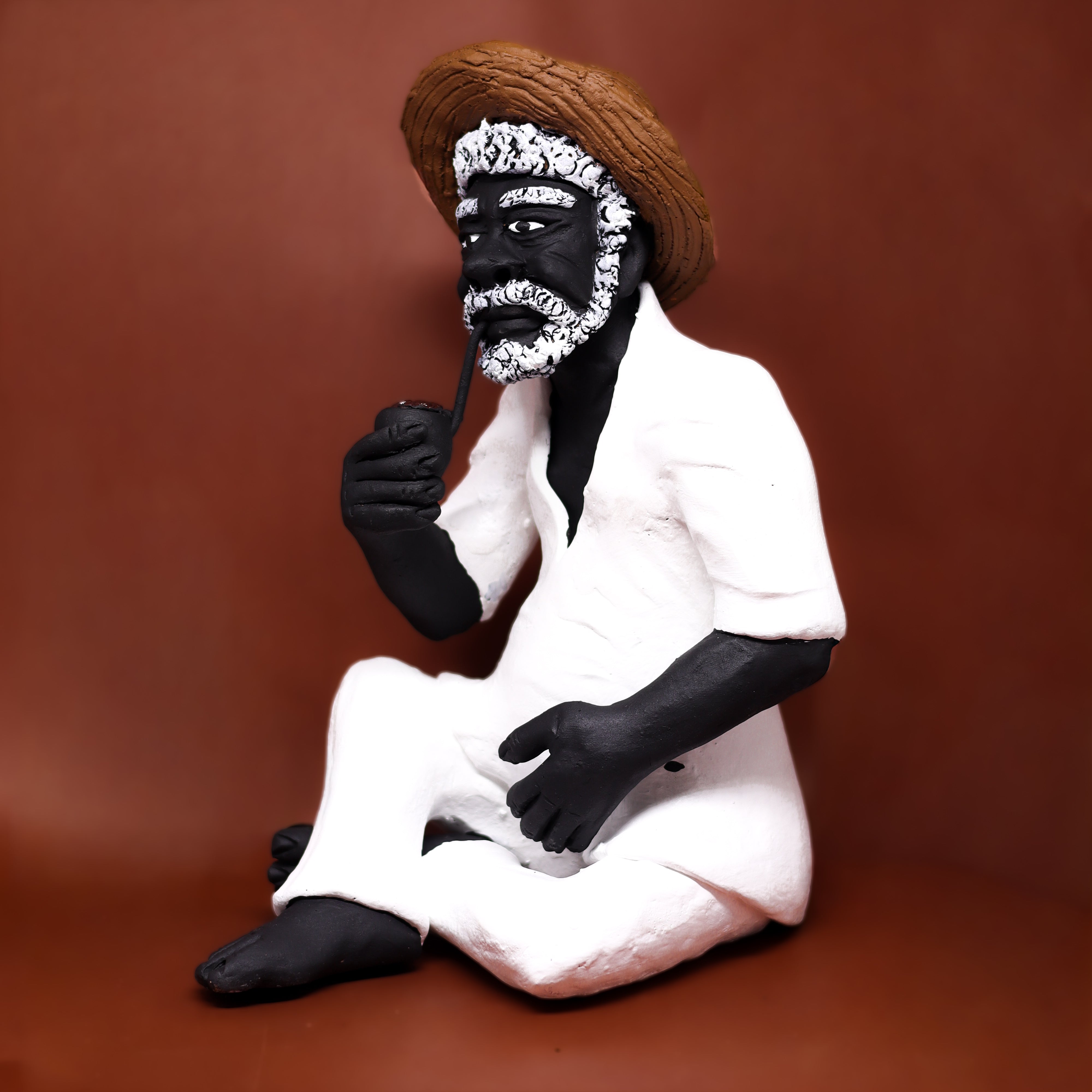 Imagem Preto Velho em Cerâmica