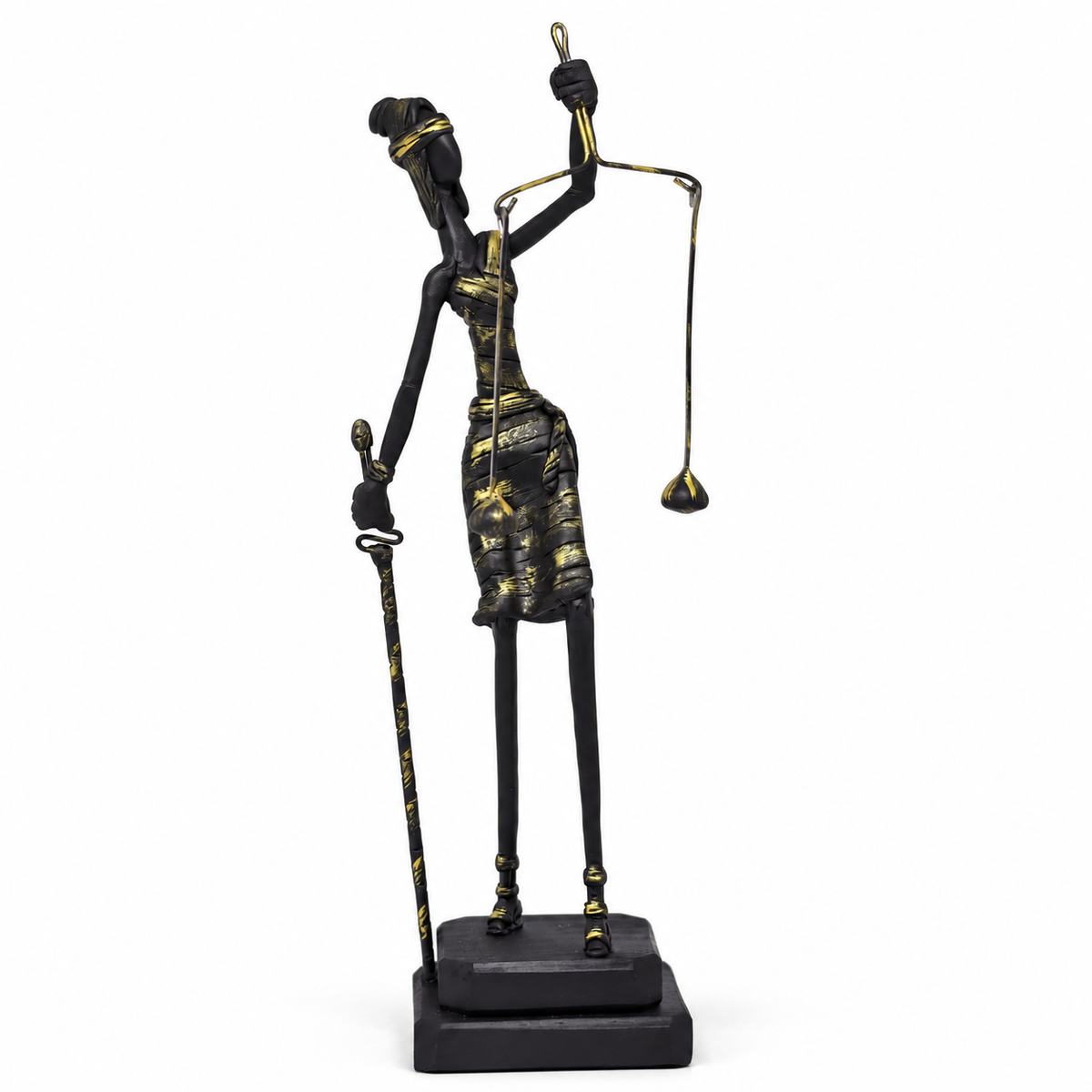 Escultura Deusa da Justiça