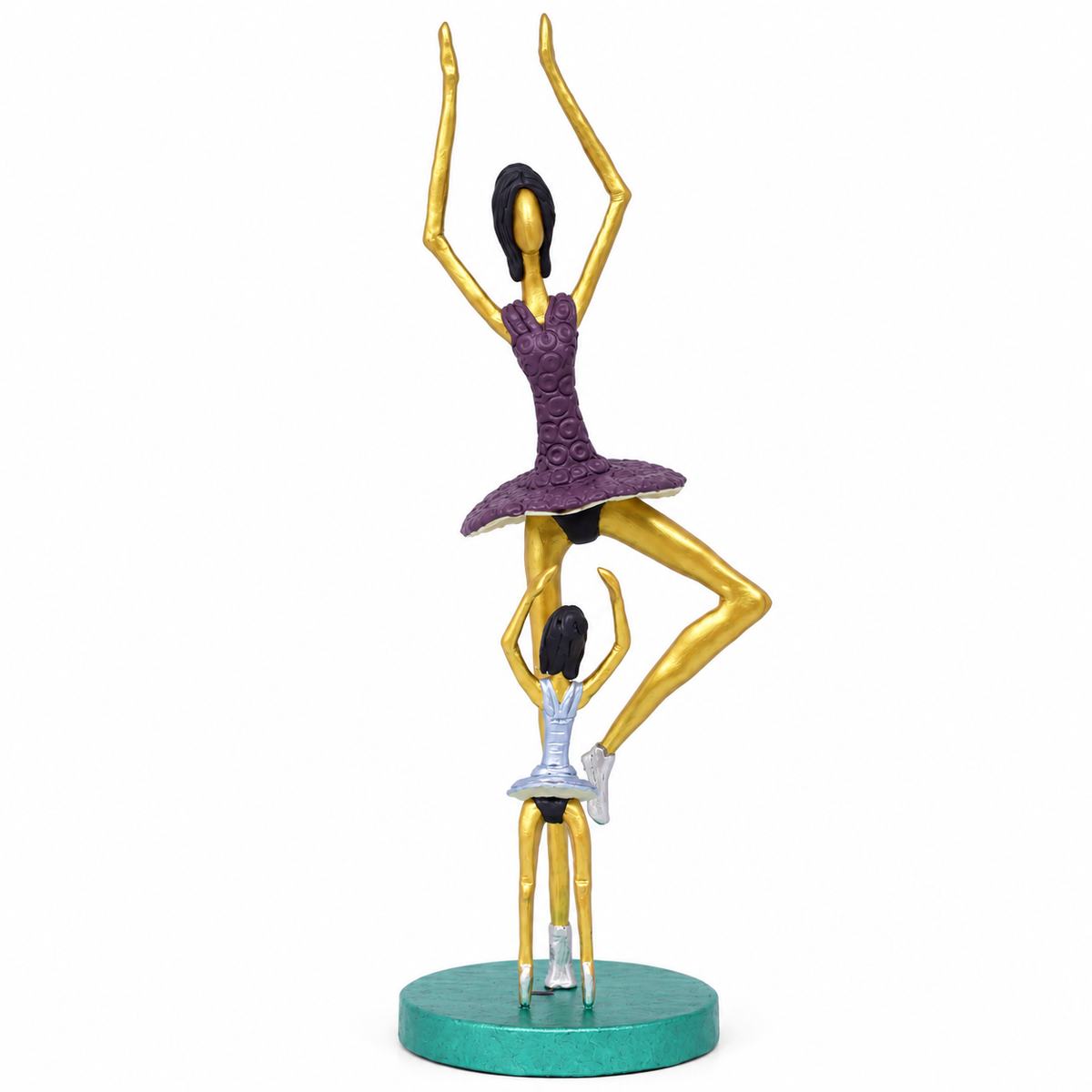 Escultura Bailarina Bambolê G