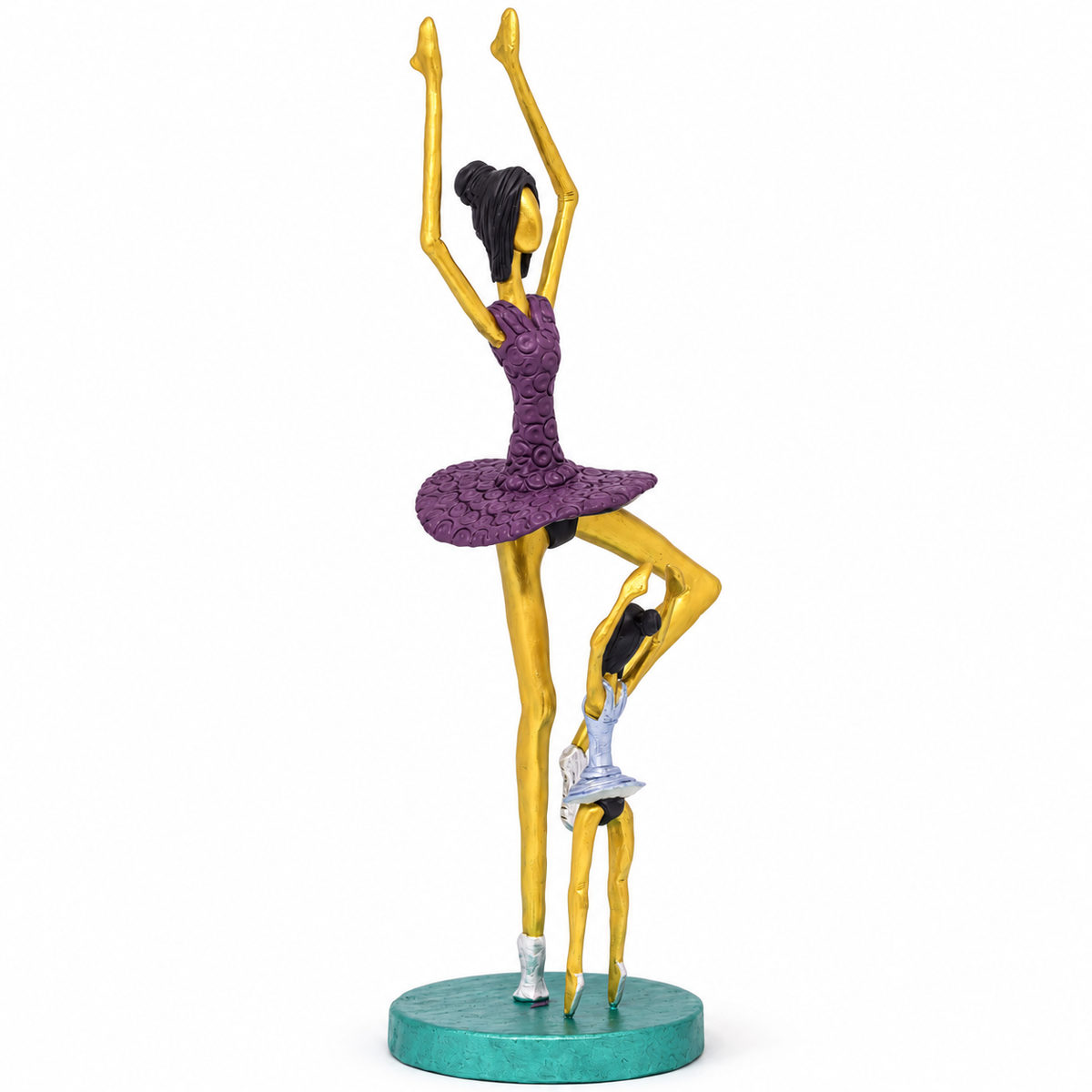 Escultura Bailarina Bambolê G