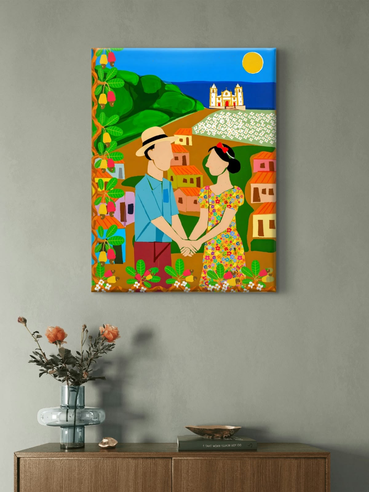 Gravura Casal de Namorados 06