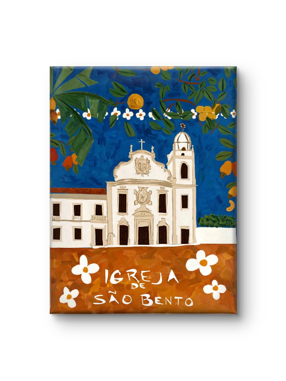 Gravura Igreja de São Bento de Olinda