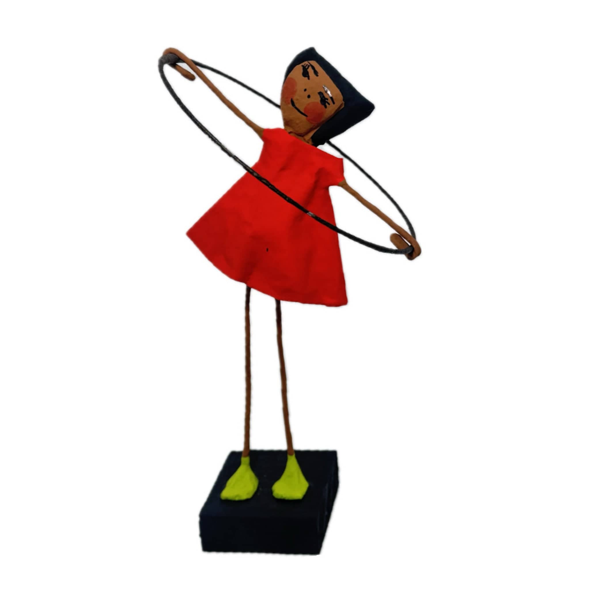 Escultura Brincadeira Infantil Bambolê - Vermelho 03