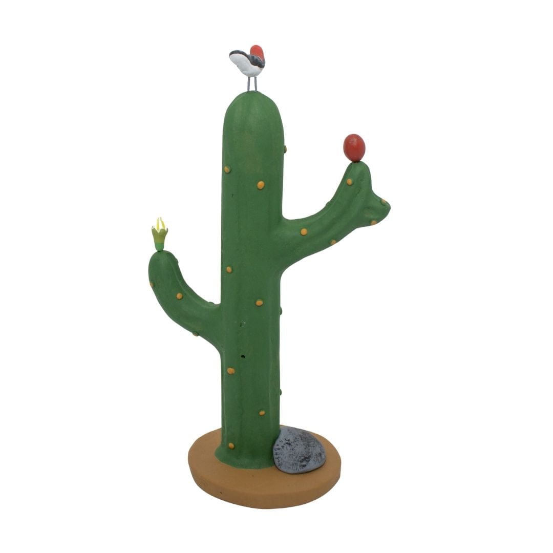 Escultura Cacto em Cerâmica M