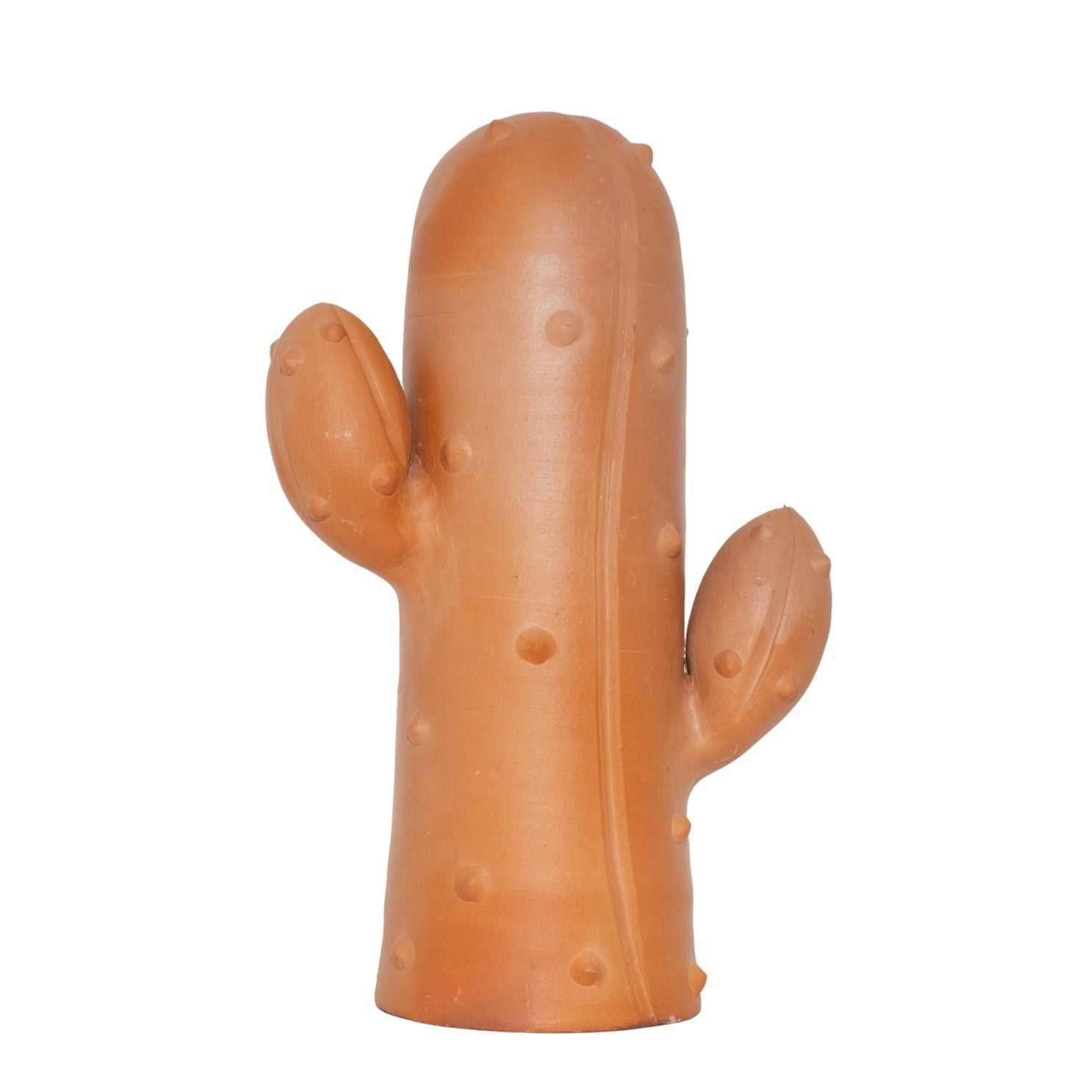 Escultura Cacto em Cerâmica 40 cm