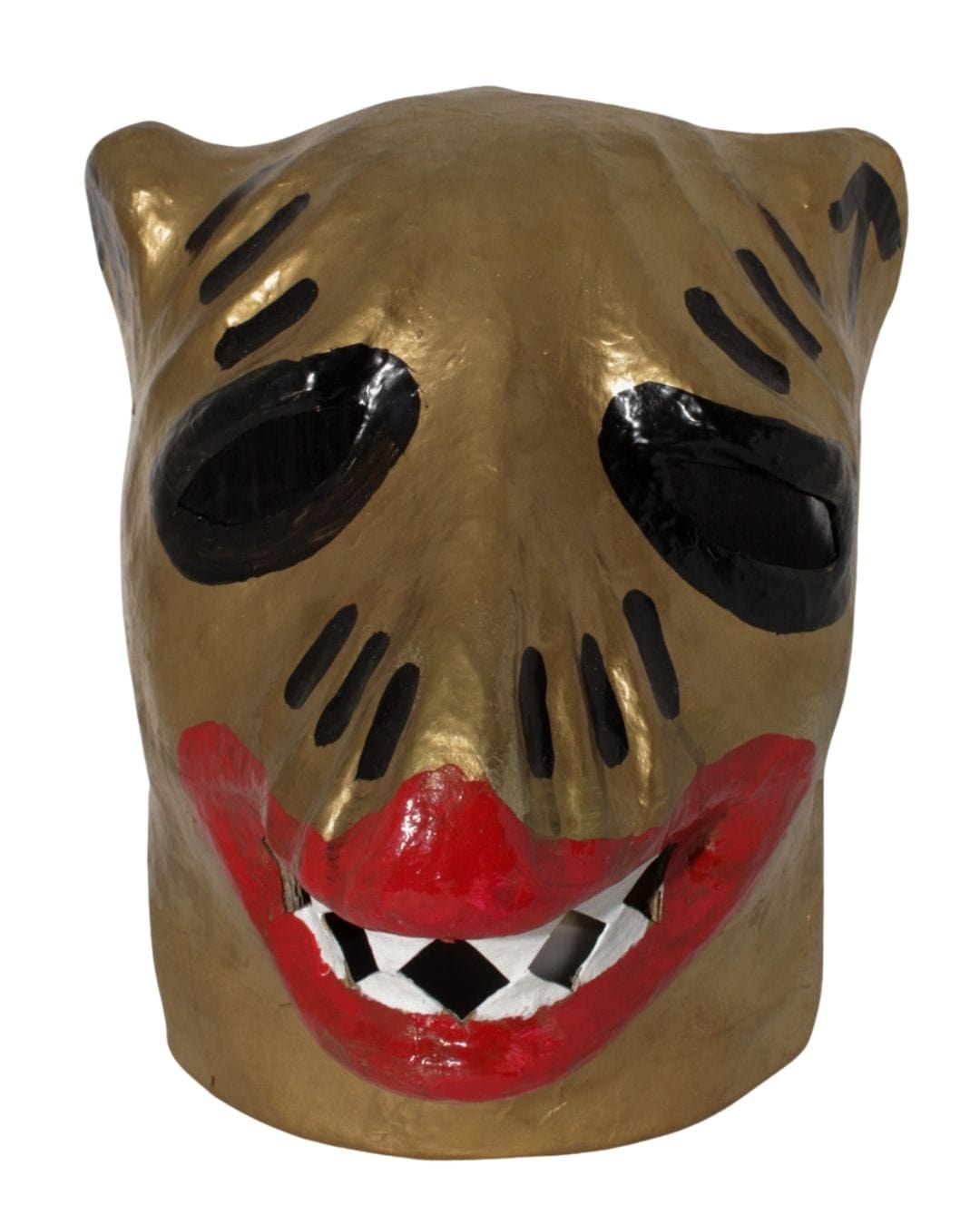 Máscara Cabeça La Ursa Dourada