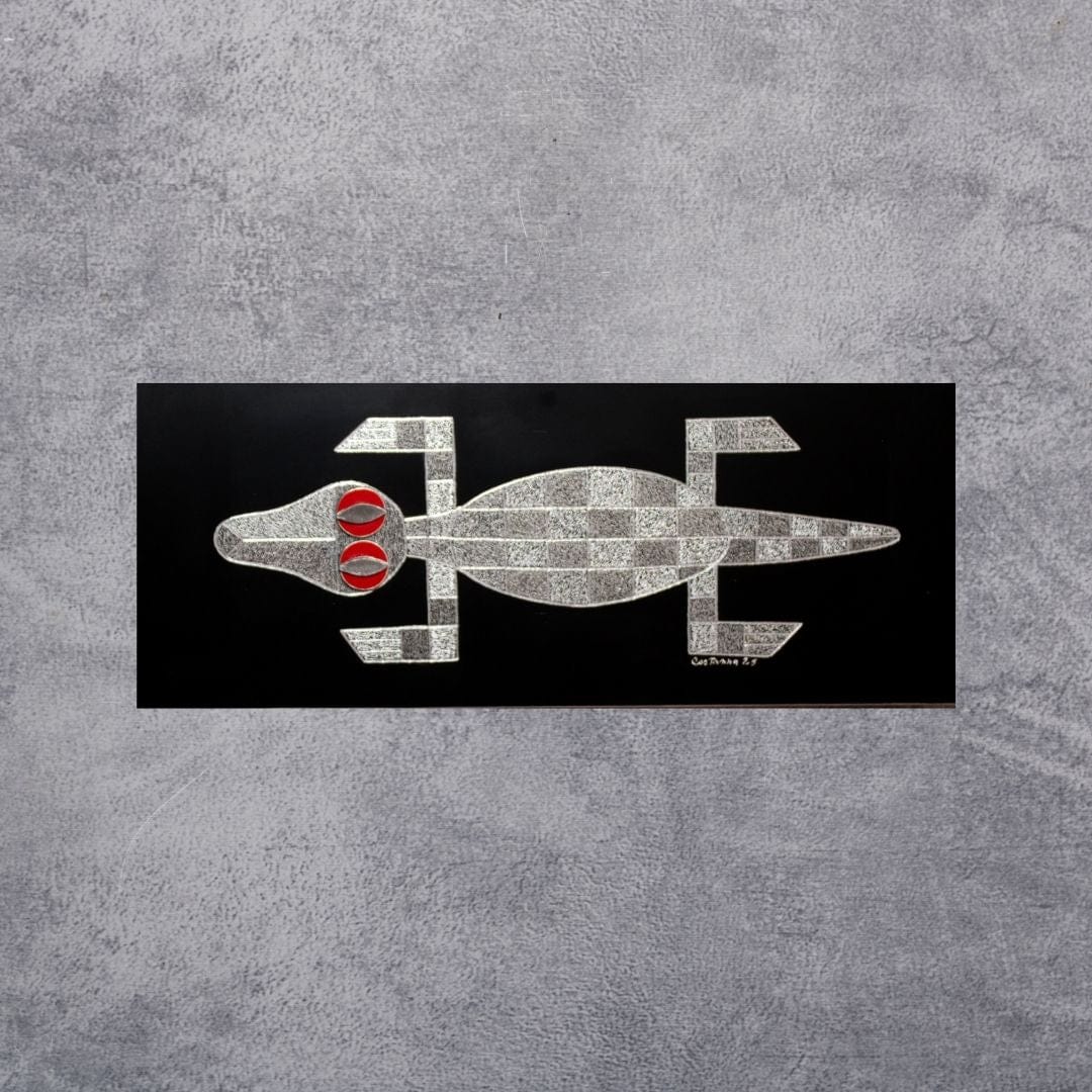 Quadro Jacaré Preto