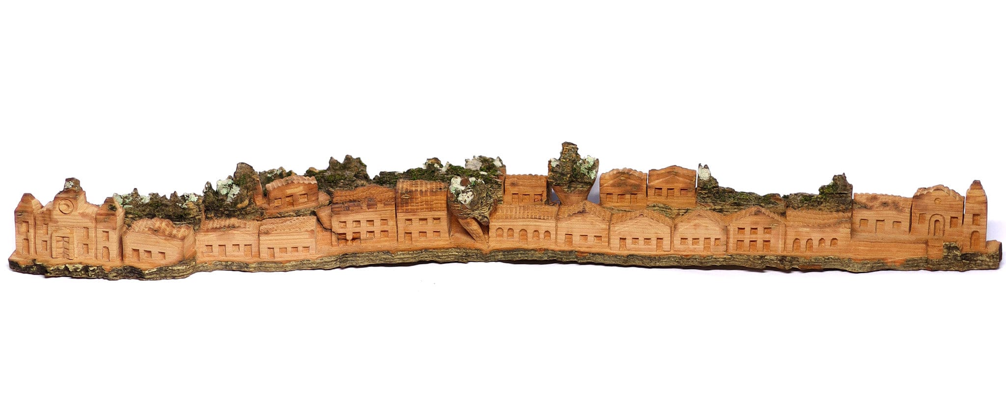 Escultura Casinha Talhada na Madeira CMS GG