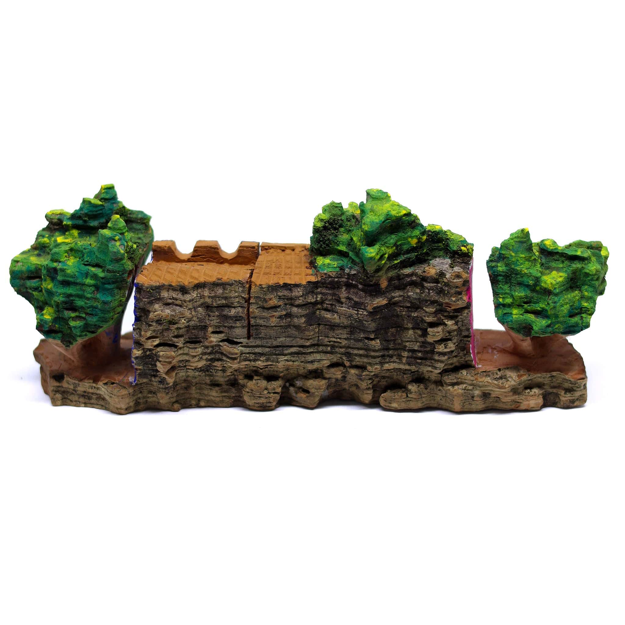 Escultura Casinha Talhada na Madeira CMS M 04