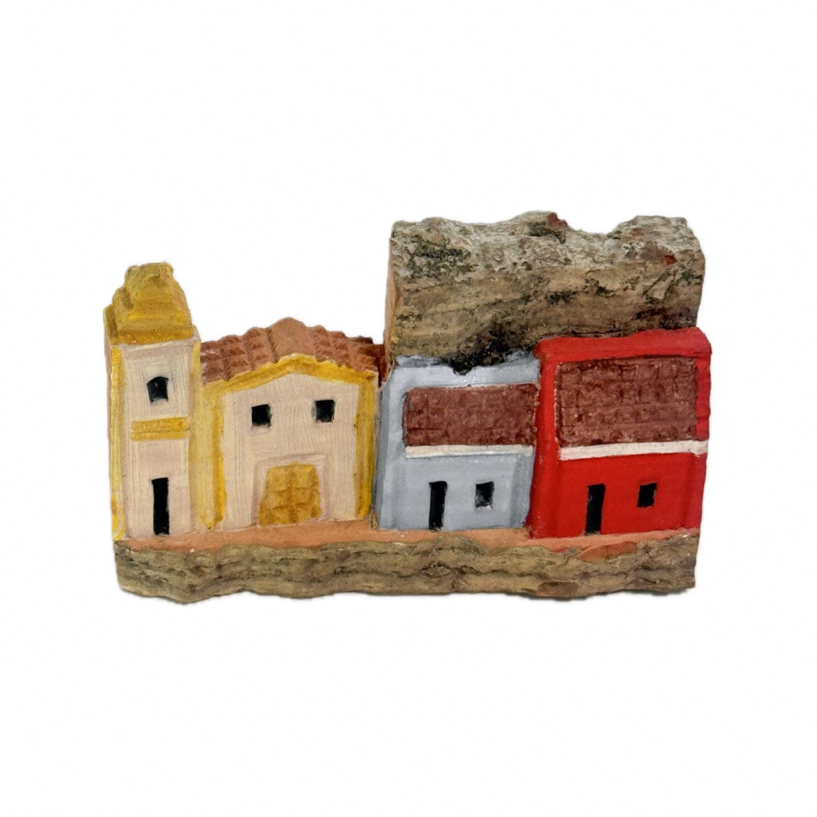 Escultura Casinha Talhada na Madeira CMS P 04