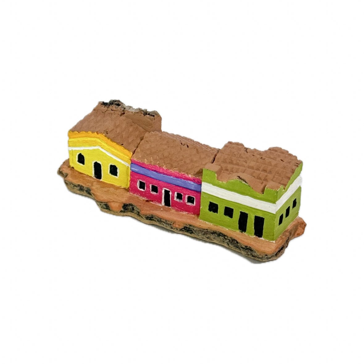 Escultura Casinha Talhada na Madeira CMS P 08