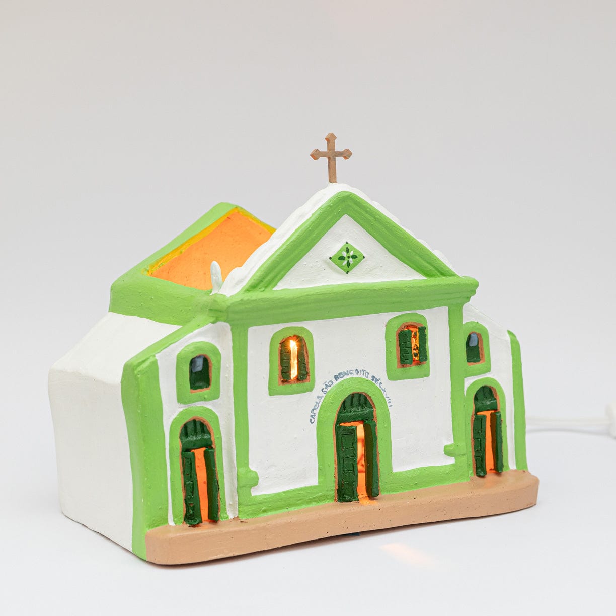 Luminária Artesanal - Igrejinha dos Carneiros