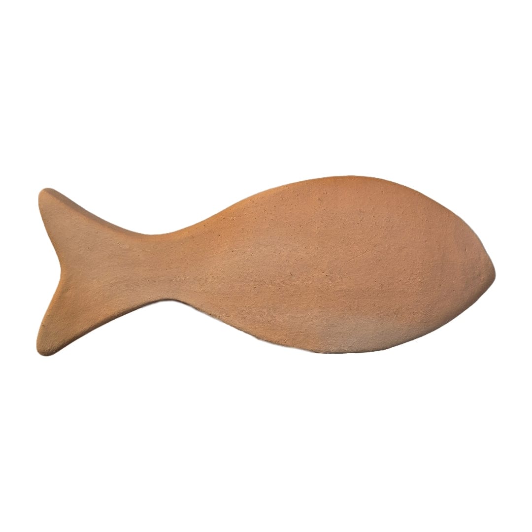 Escultura Peixe em Cerâmica