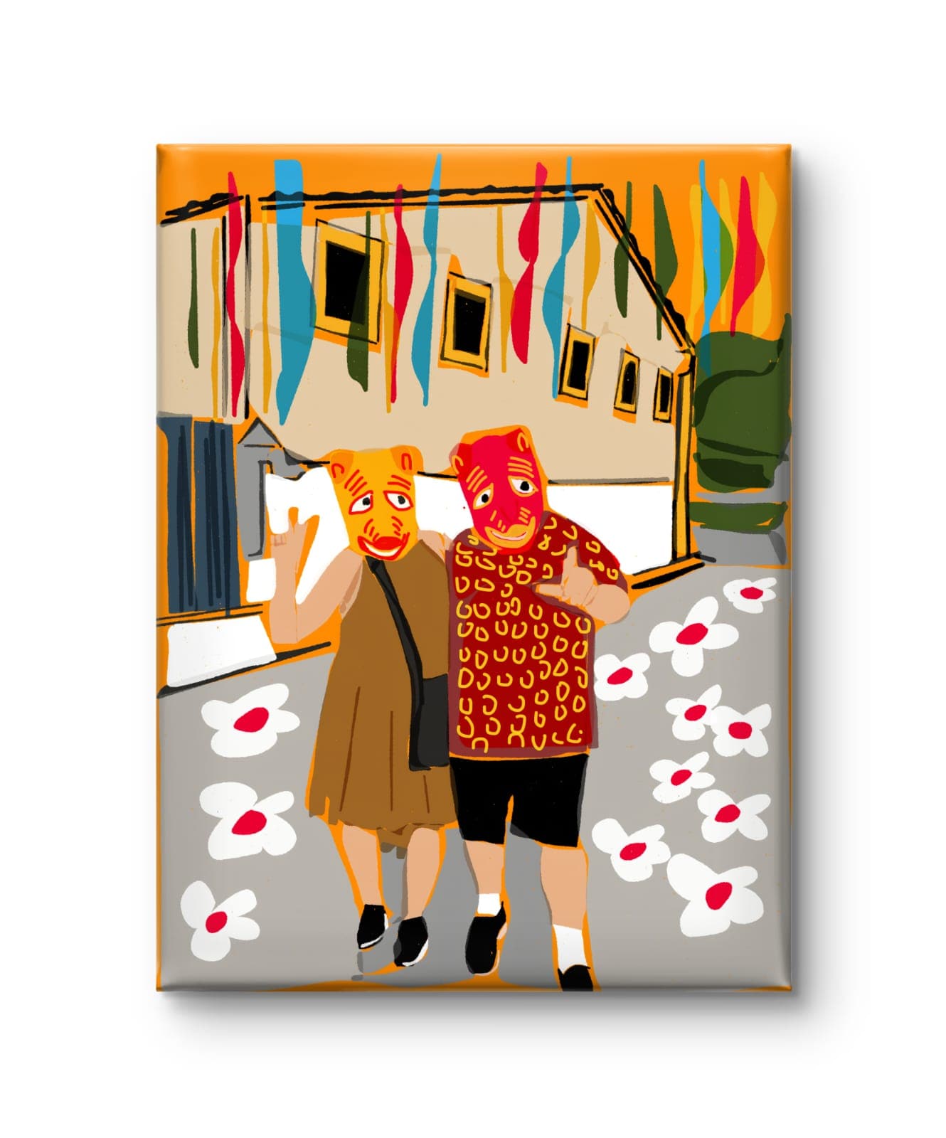 Gravura A La Ursa Acompanhada