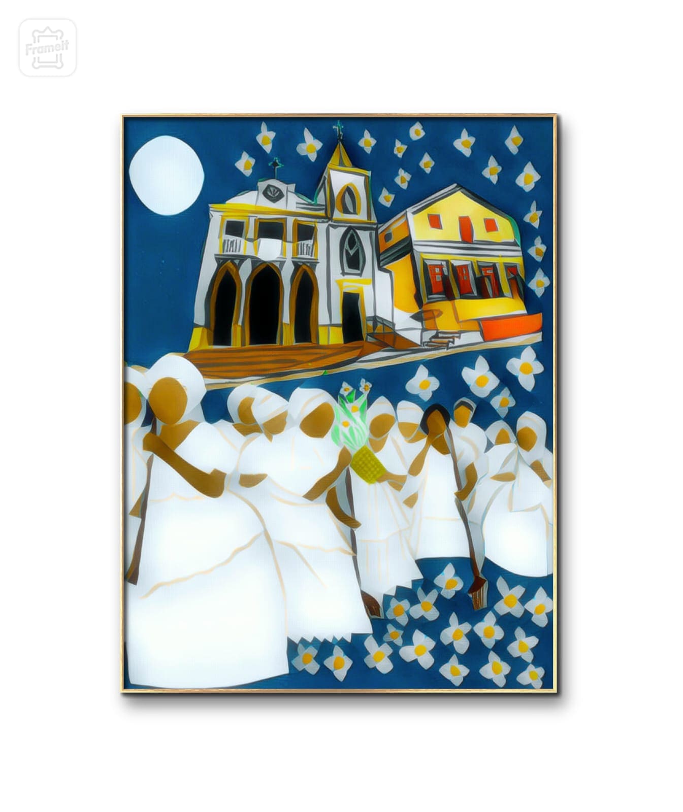 Gravura Águas de Oxalá