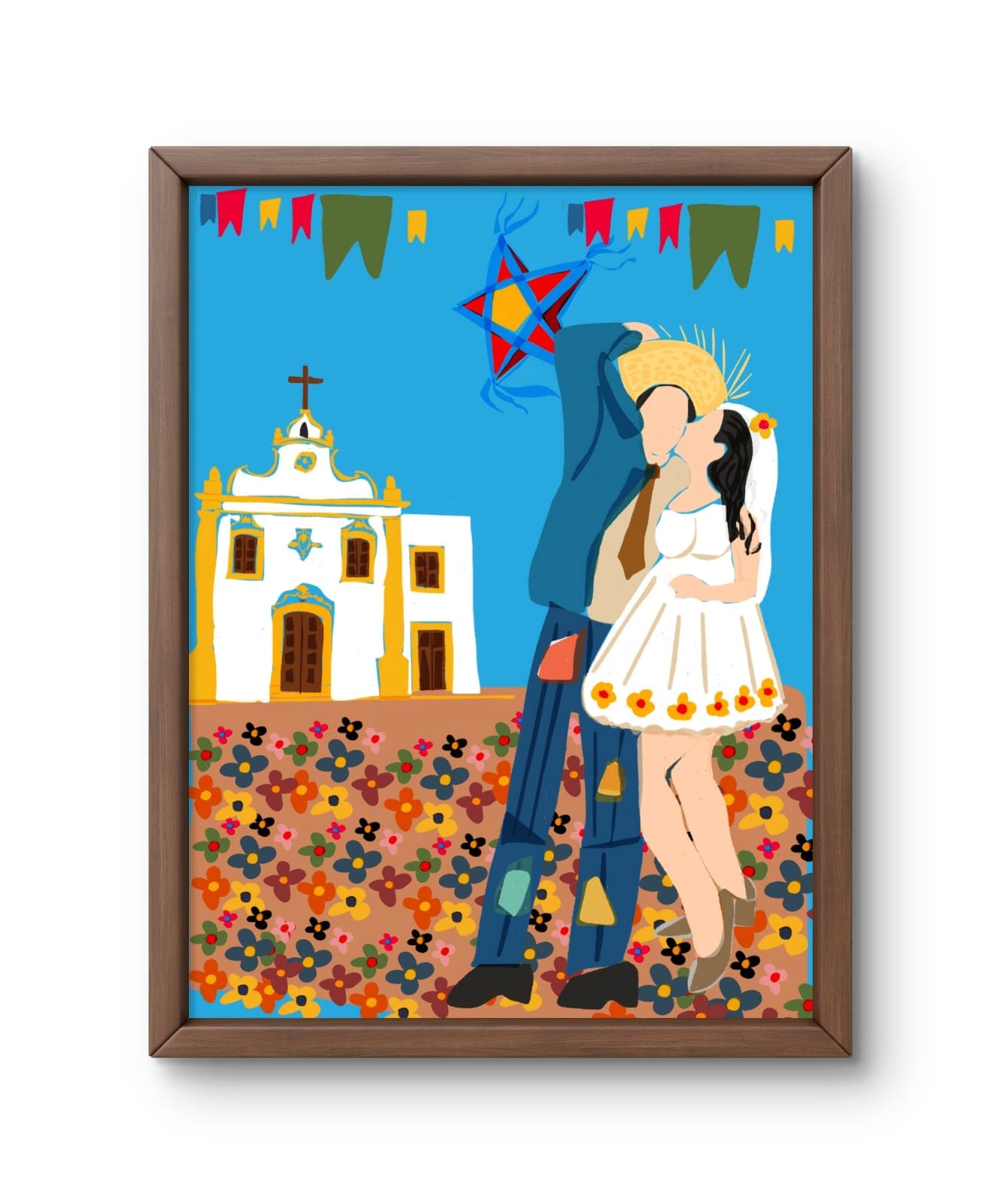 Gravura Amor Junino