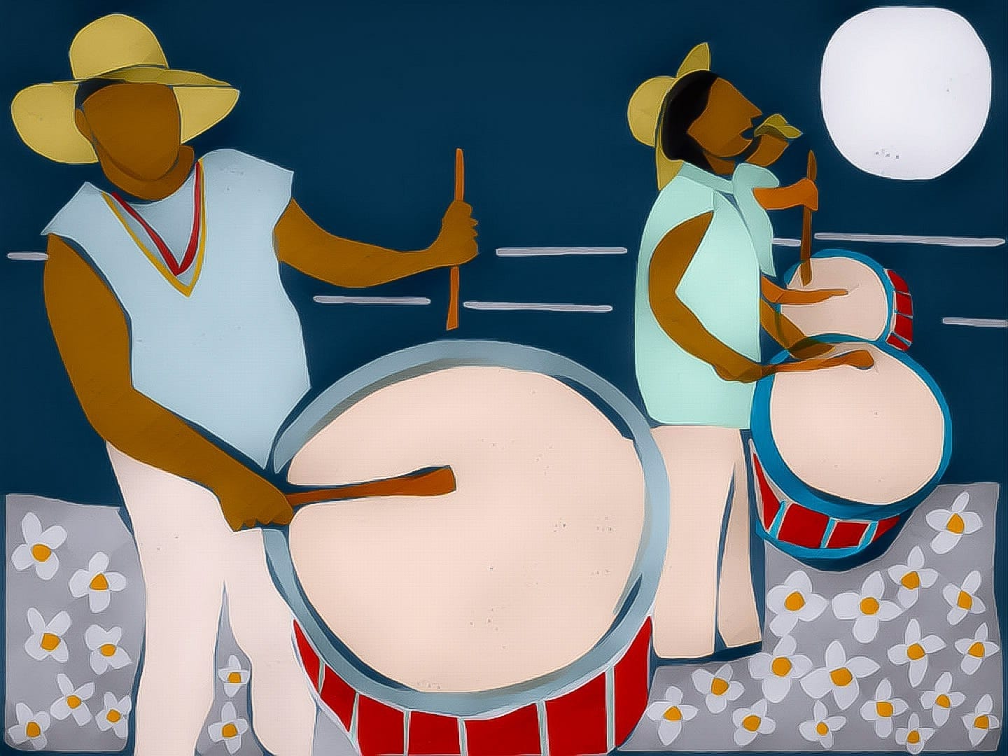 Gravura Batidas de Maracatus 2