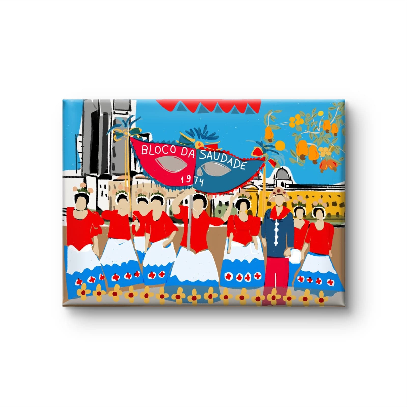 Gravura Bloco da Saudade