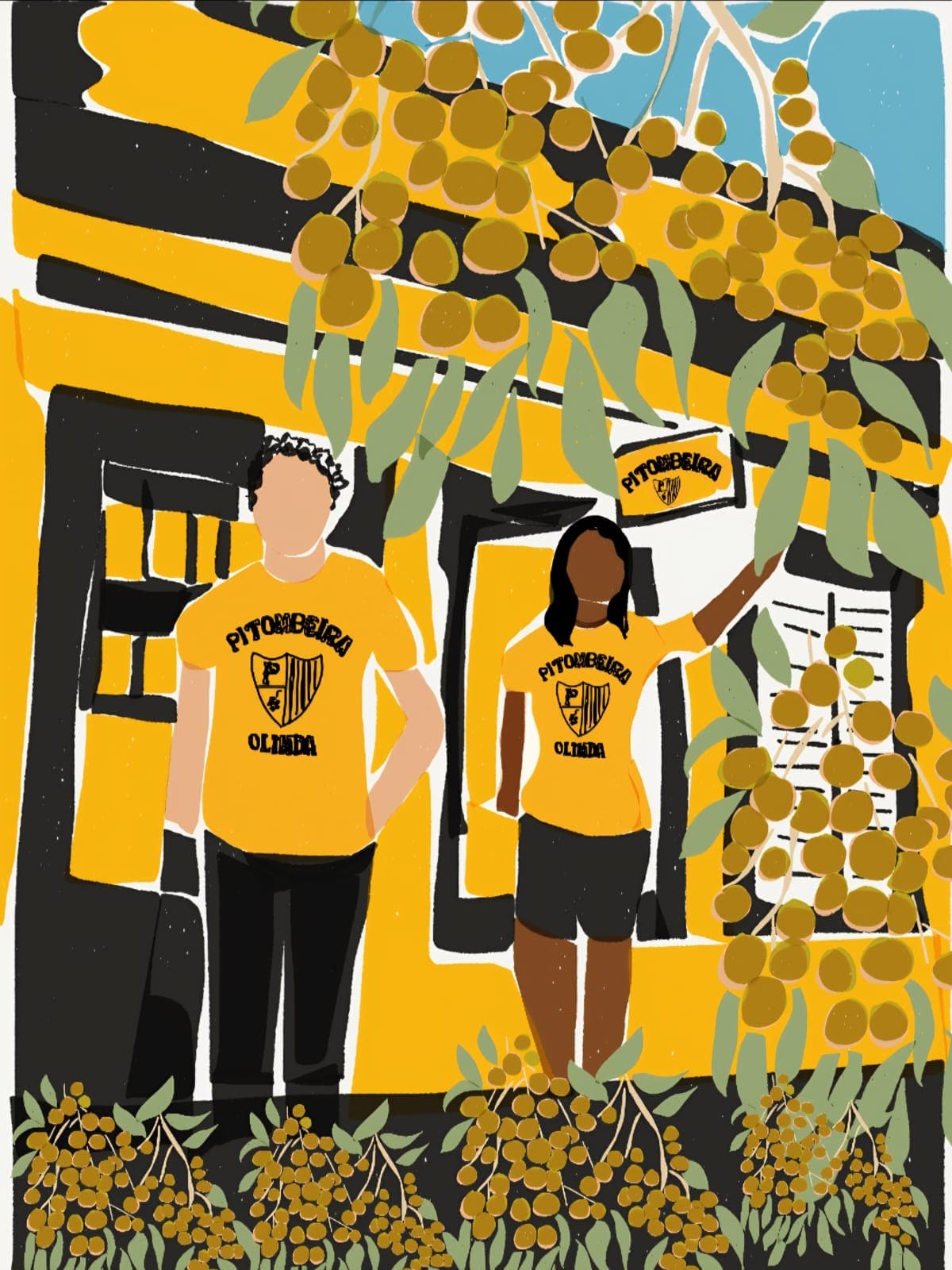 Gravura Folia da Pitombeira