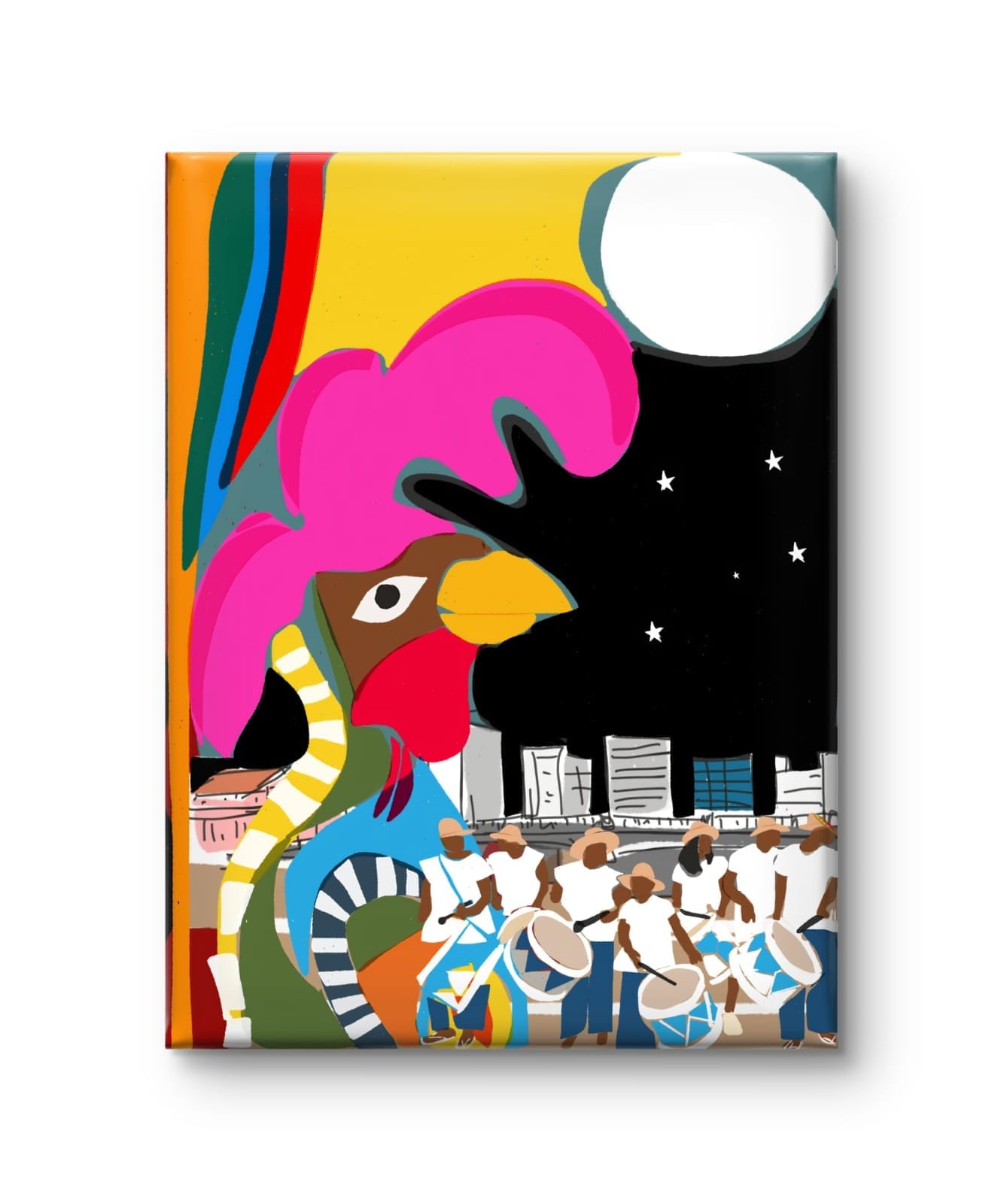 Gravura Galo da Madrugada