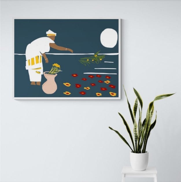 Gravura Gestos de Fé 1