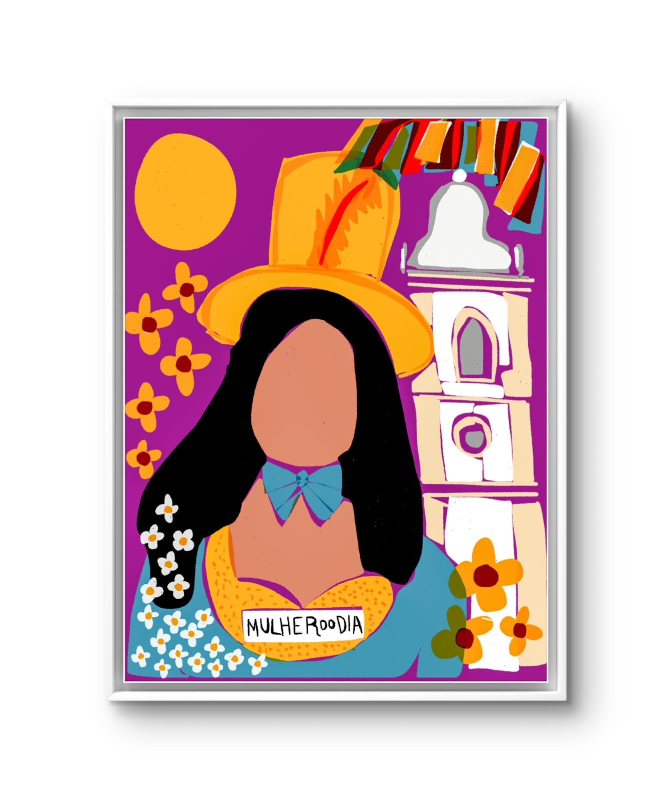 Gravura Mulher do Dia