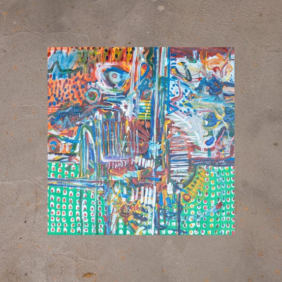 Tela Abstrata HC - 65 X 65 cm