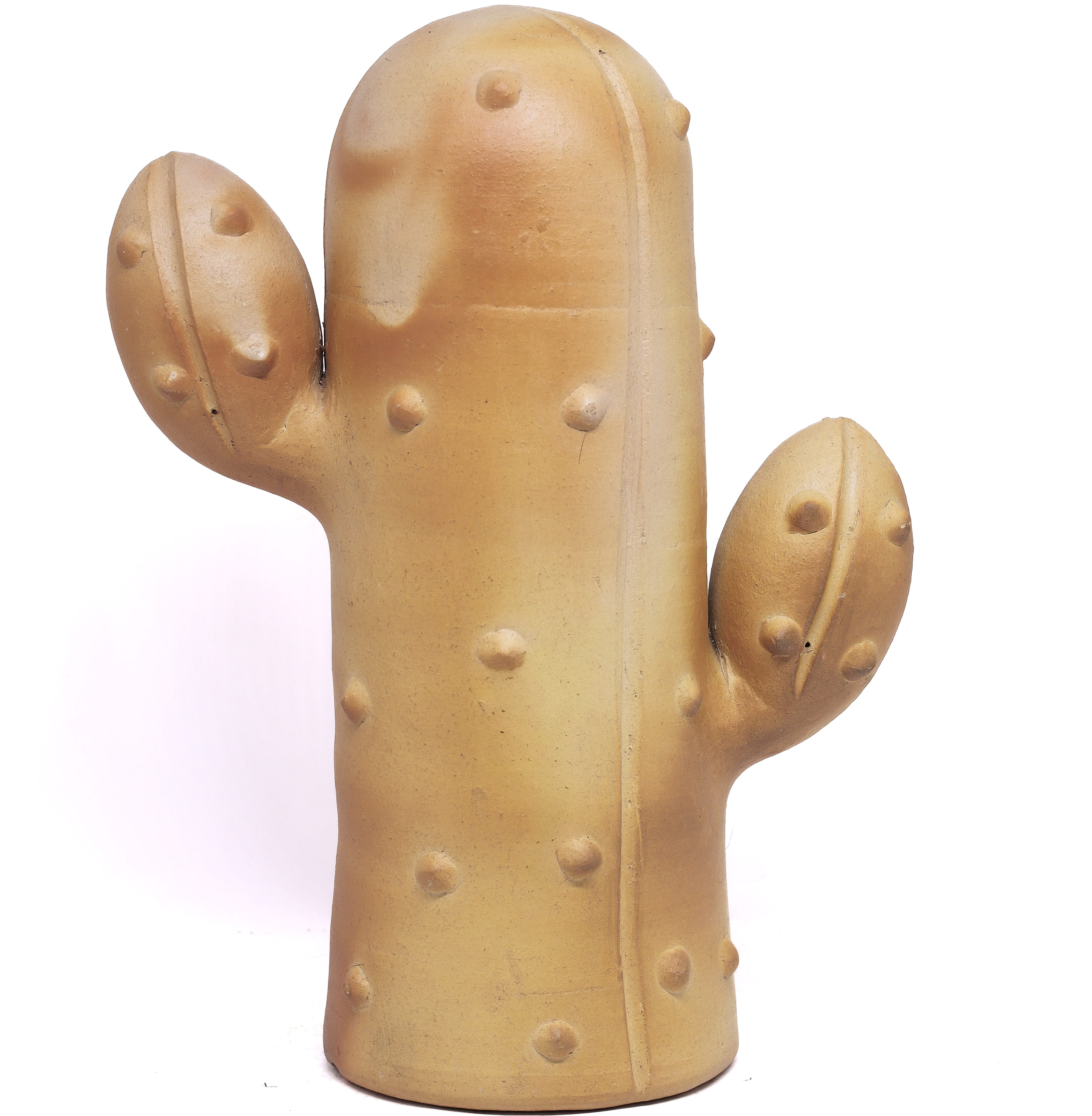 Escultura Cacto em Cerâmica 35 cm
