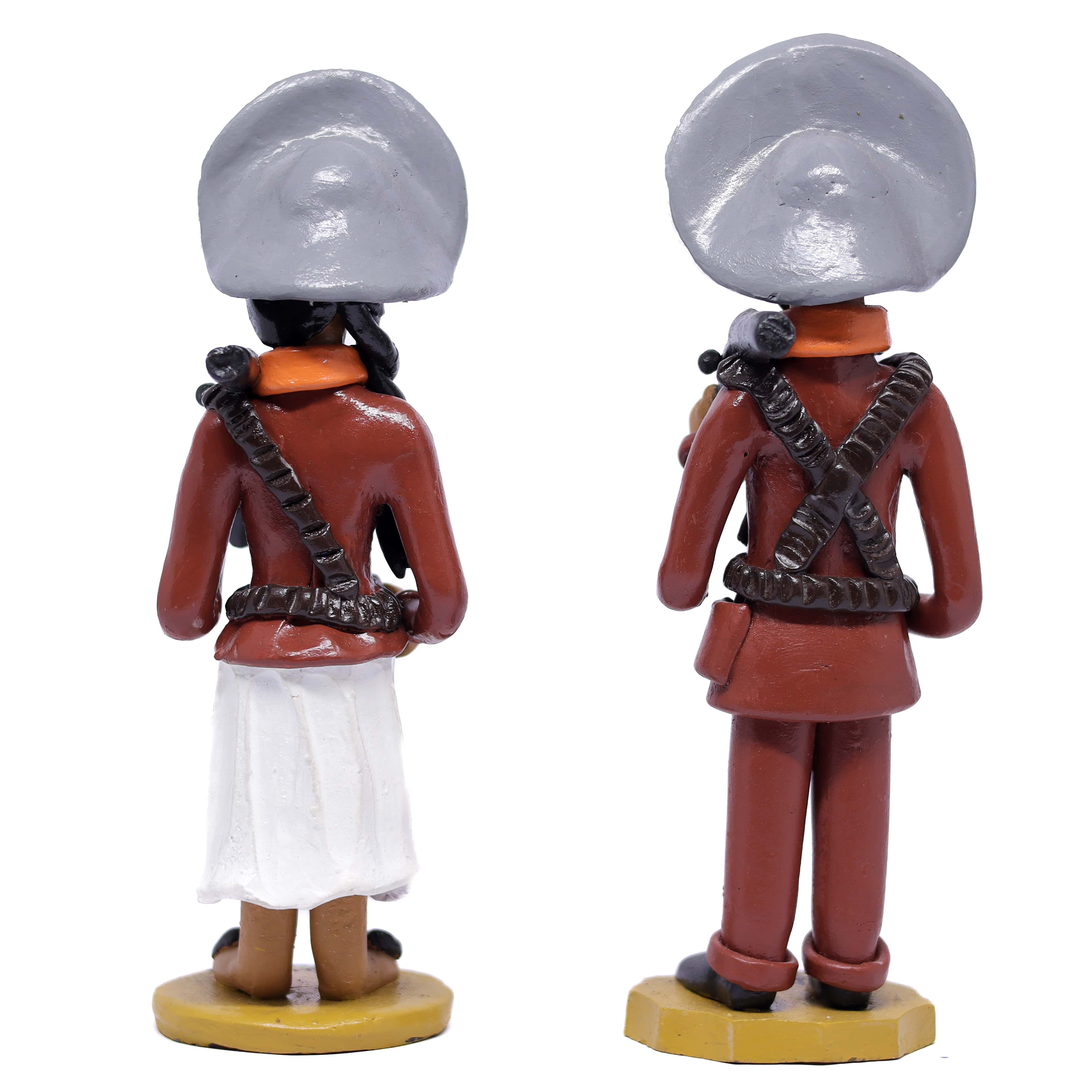 Casal Lampião e Maria Bonita em Cerâmica 04