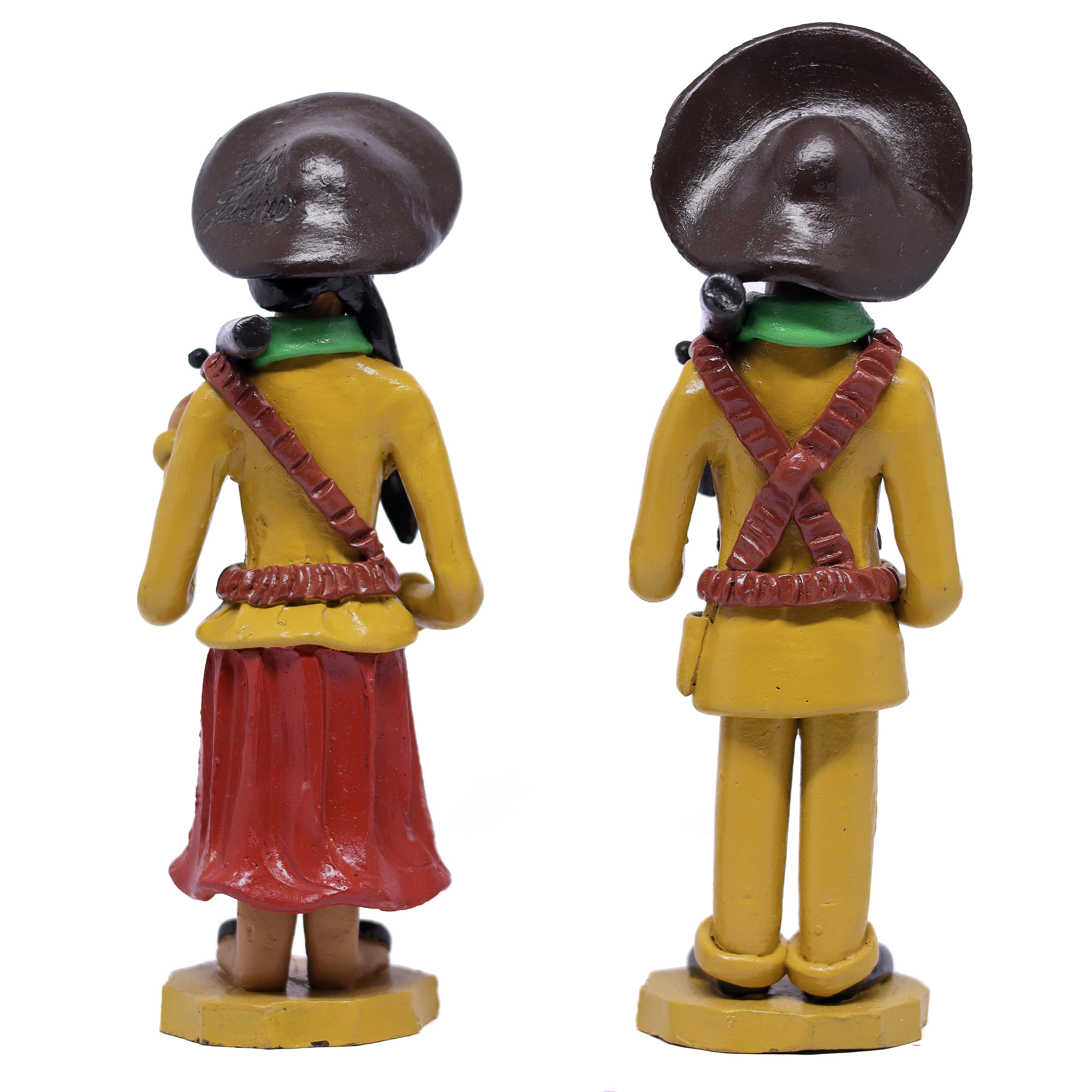 Casal Lampião e Maria Bonita em Cerâmica 06