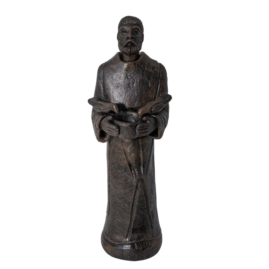 Escultura São Francisco em Barro