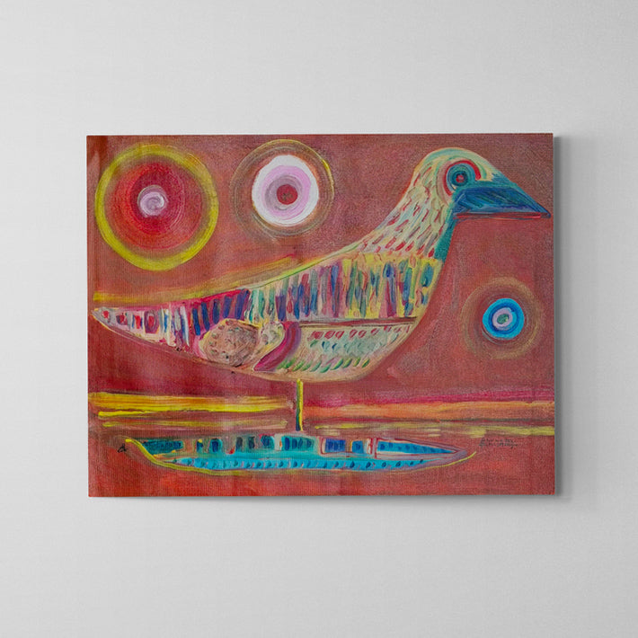Pintura em Canvas Tec. Mista HC 70X50cm