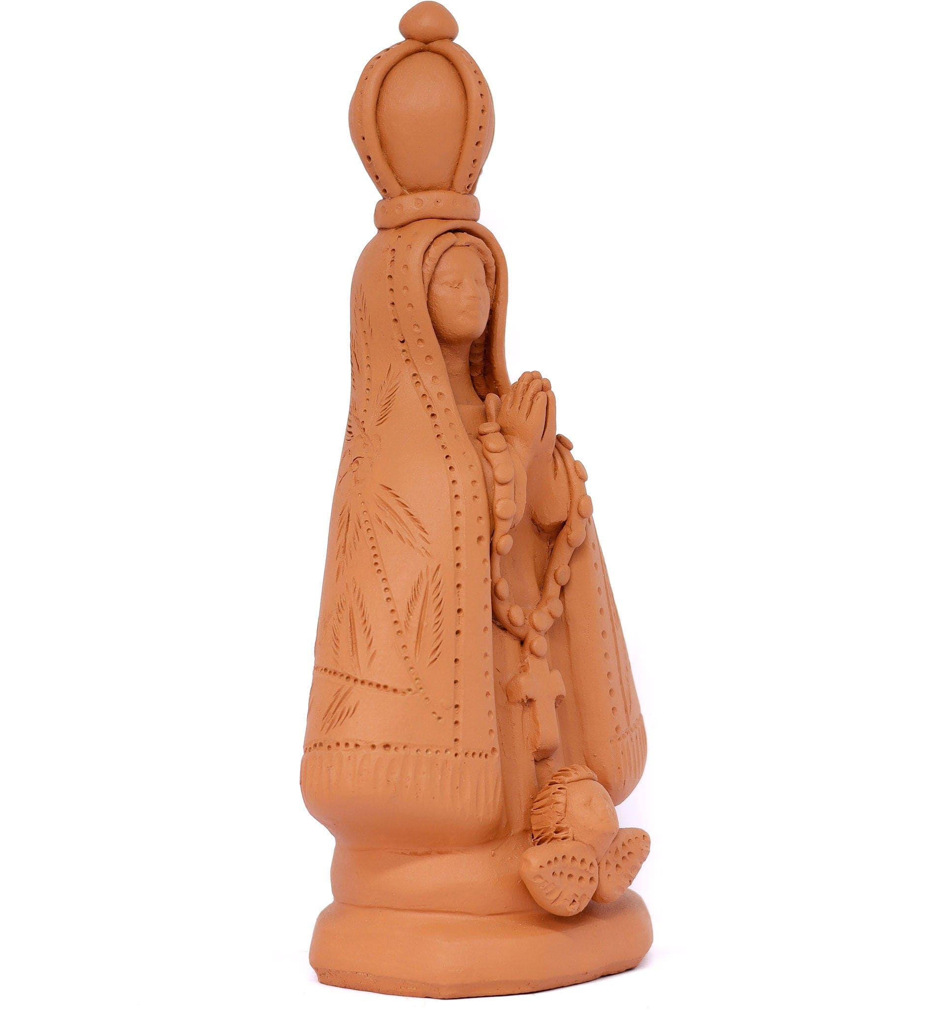 Escultura Nossa Senhora Aparecida em Barro