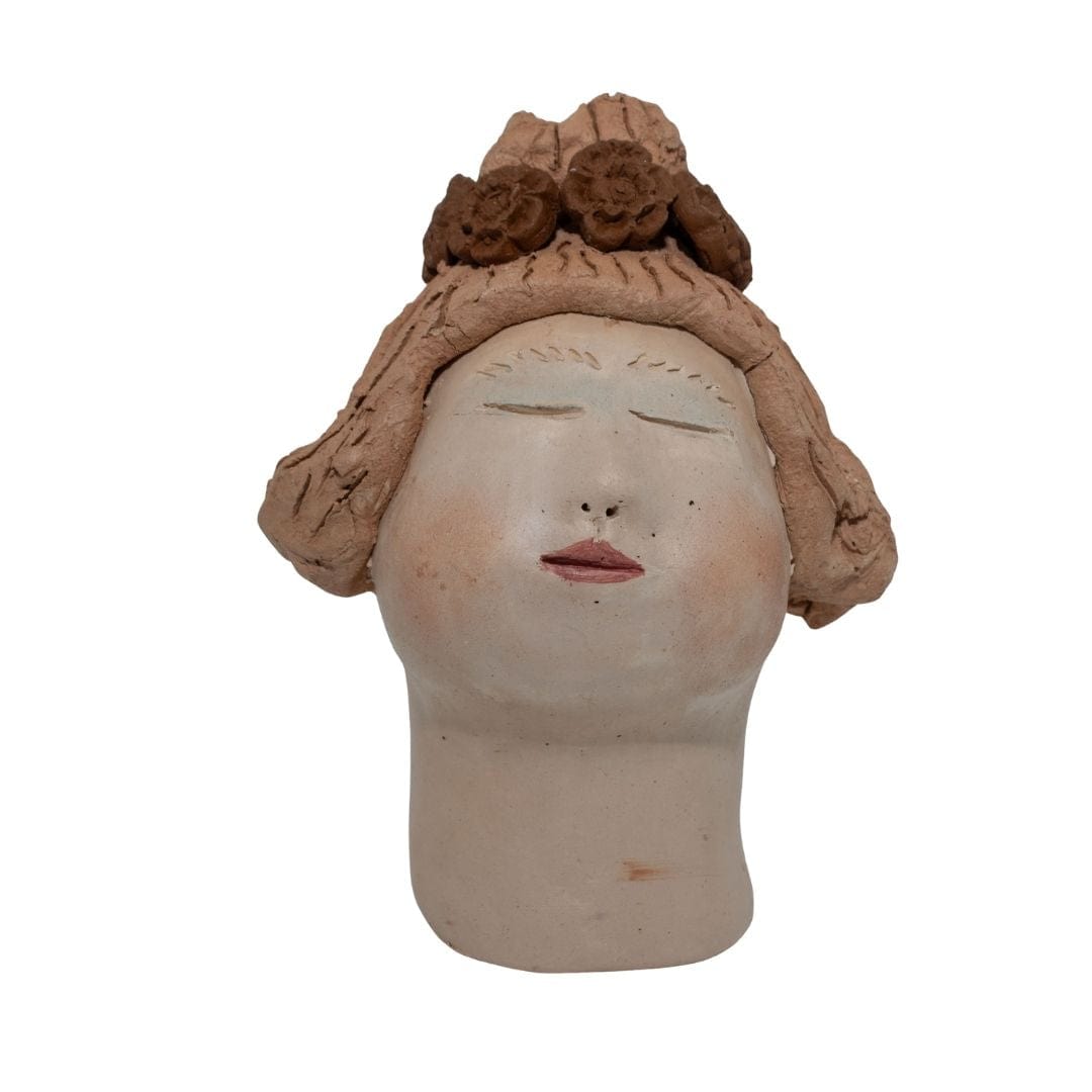 Escultura Cabeça Mini Nené Cavalcanti