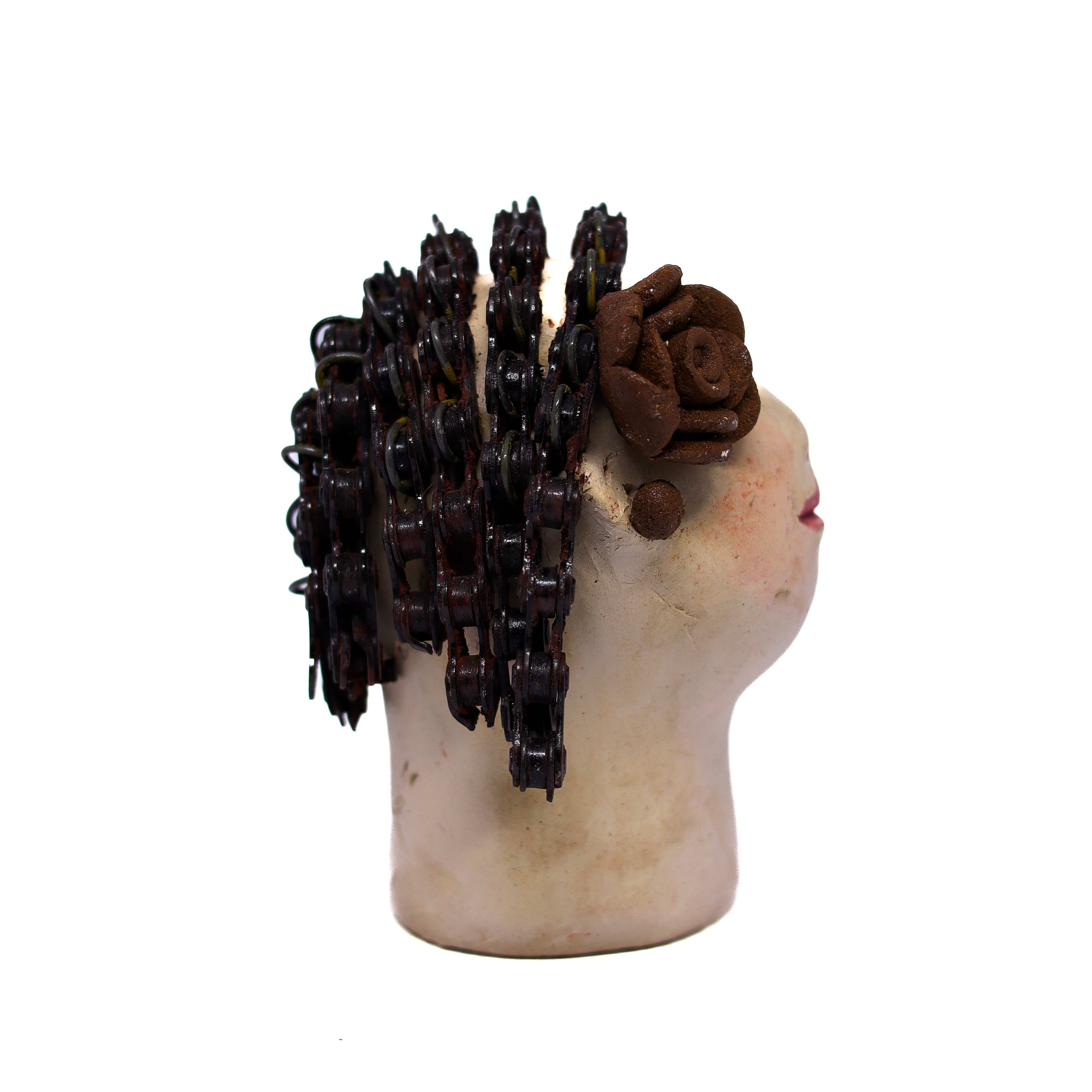 Escultura Cabeça Mini Nené Cavalcanti 12