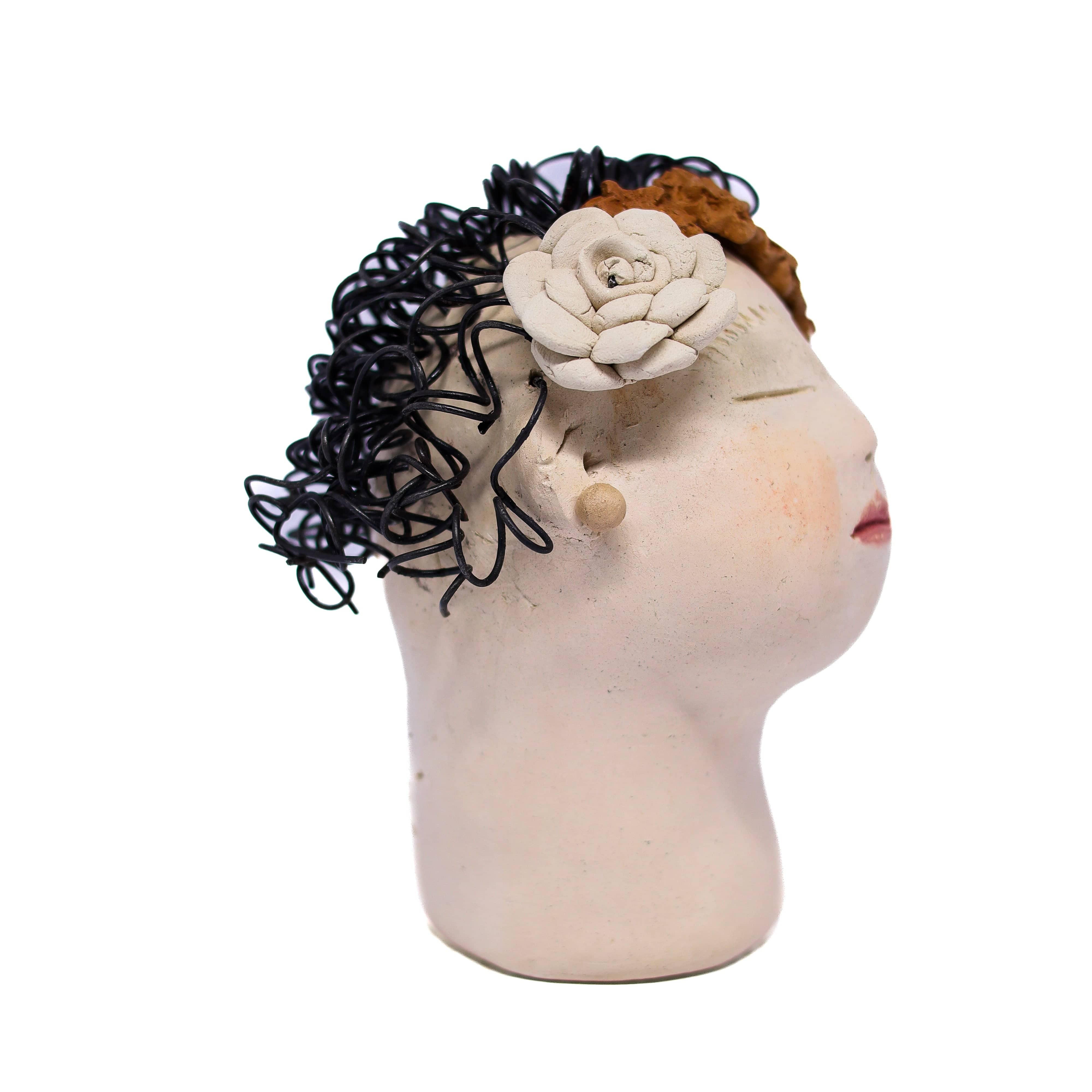 Escultura Cabeça Mini Nené Cavalcanti 16