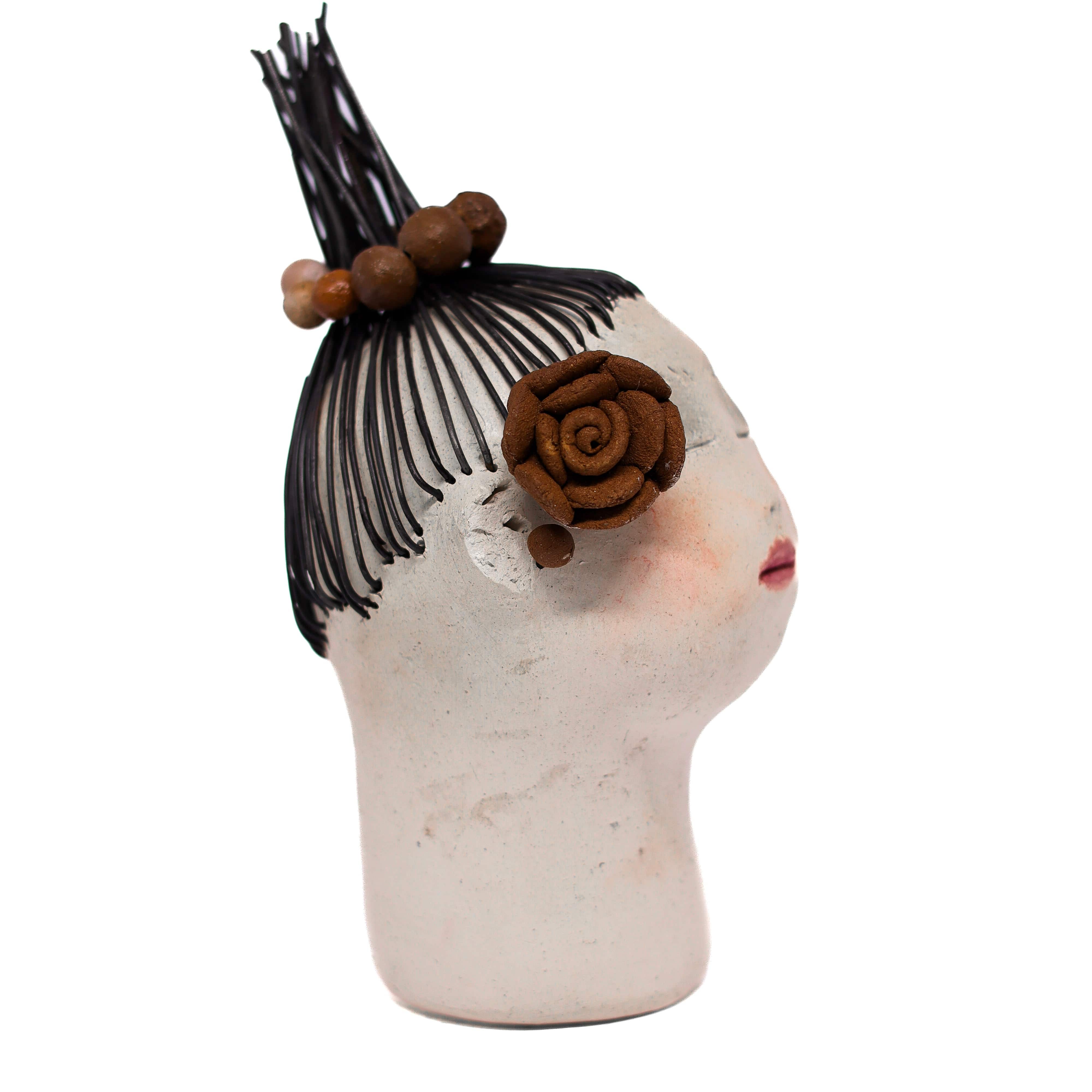Escultura Cabeça Mini Nené Cavalcanti 29