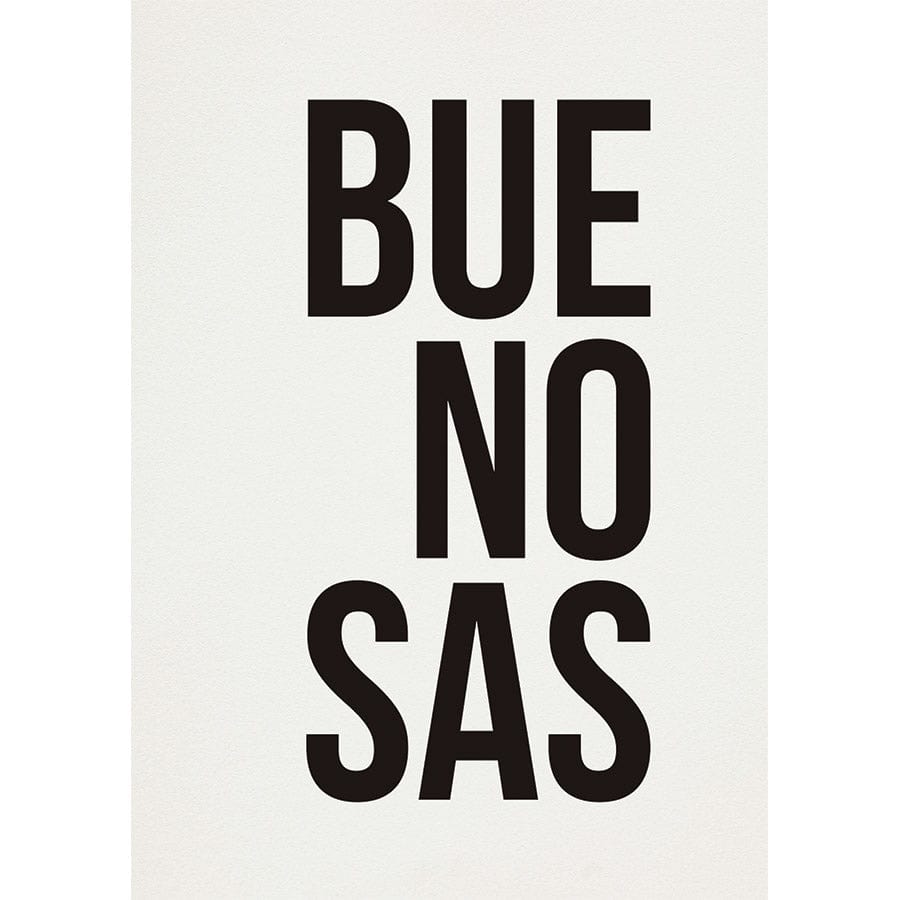 Pôster Decorativo BUENOSAS