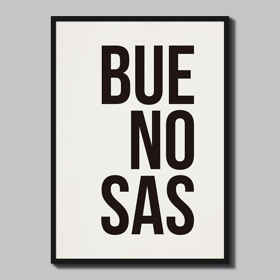 Pôster Decorativo BUENOSAS