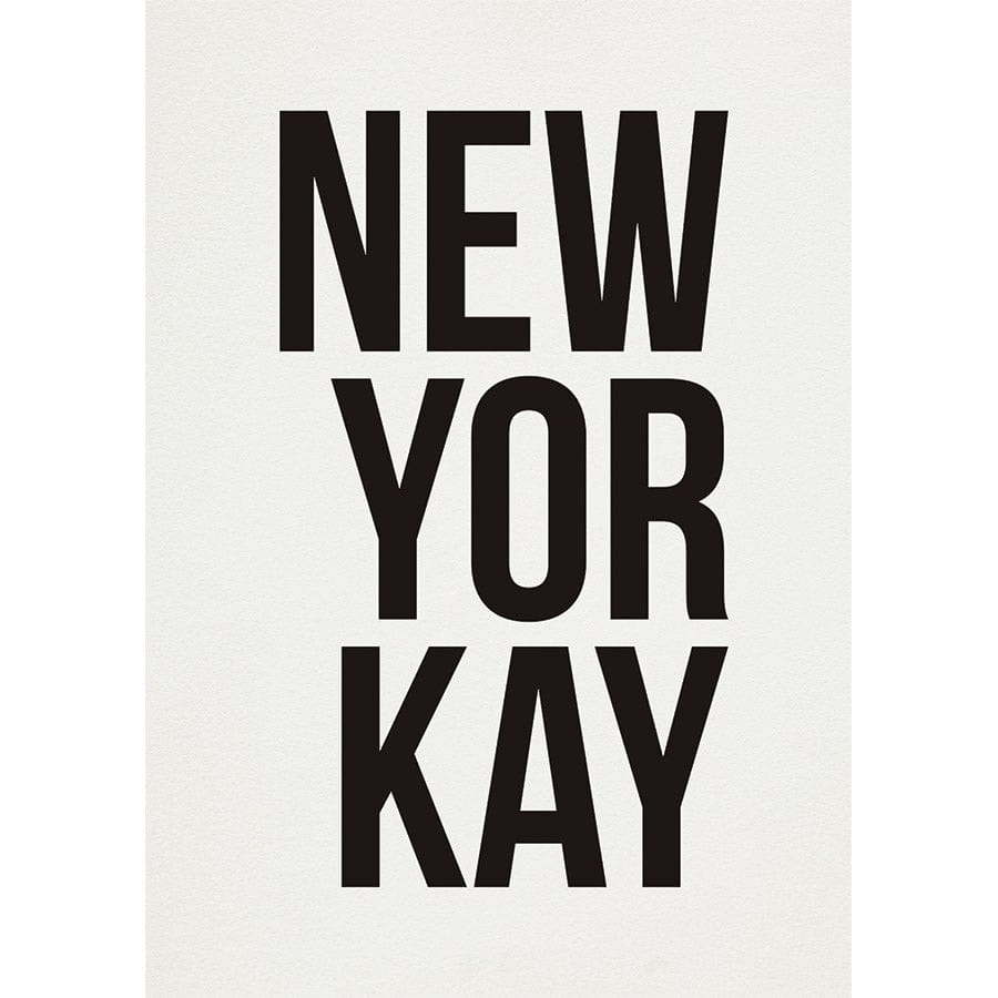 Pôster Decorativo NEWYORKAY
