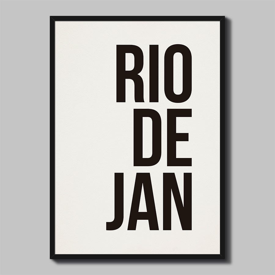 Pôster Decorativo RIODEJAN