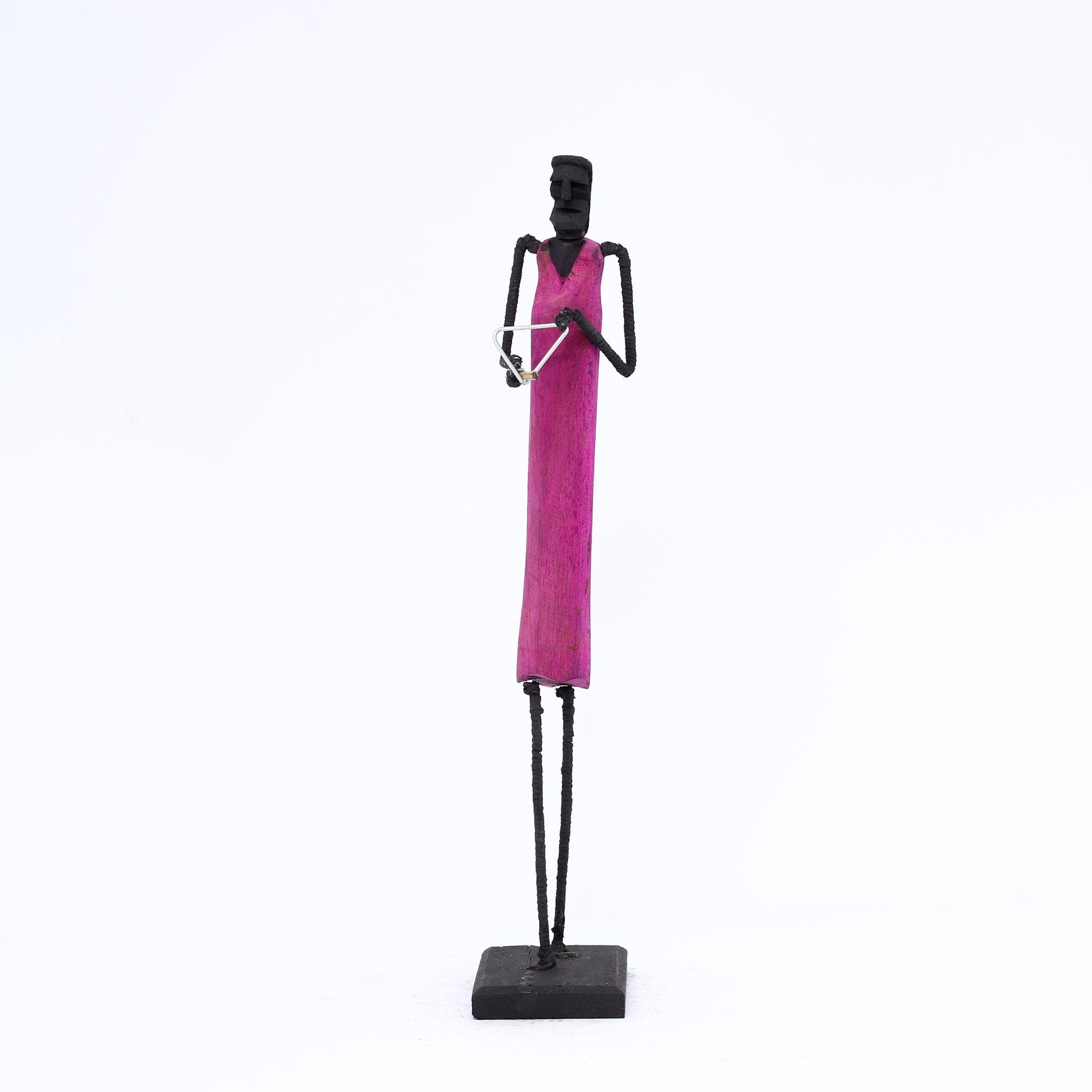 Escultura Madeira e Arame 50