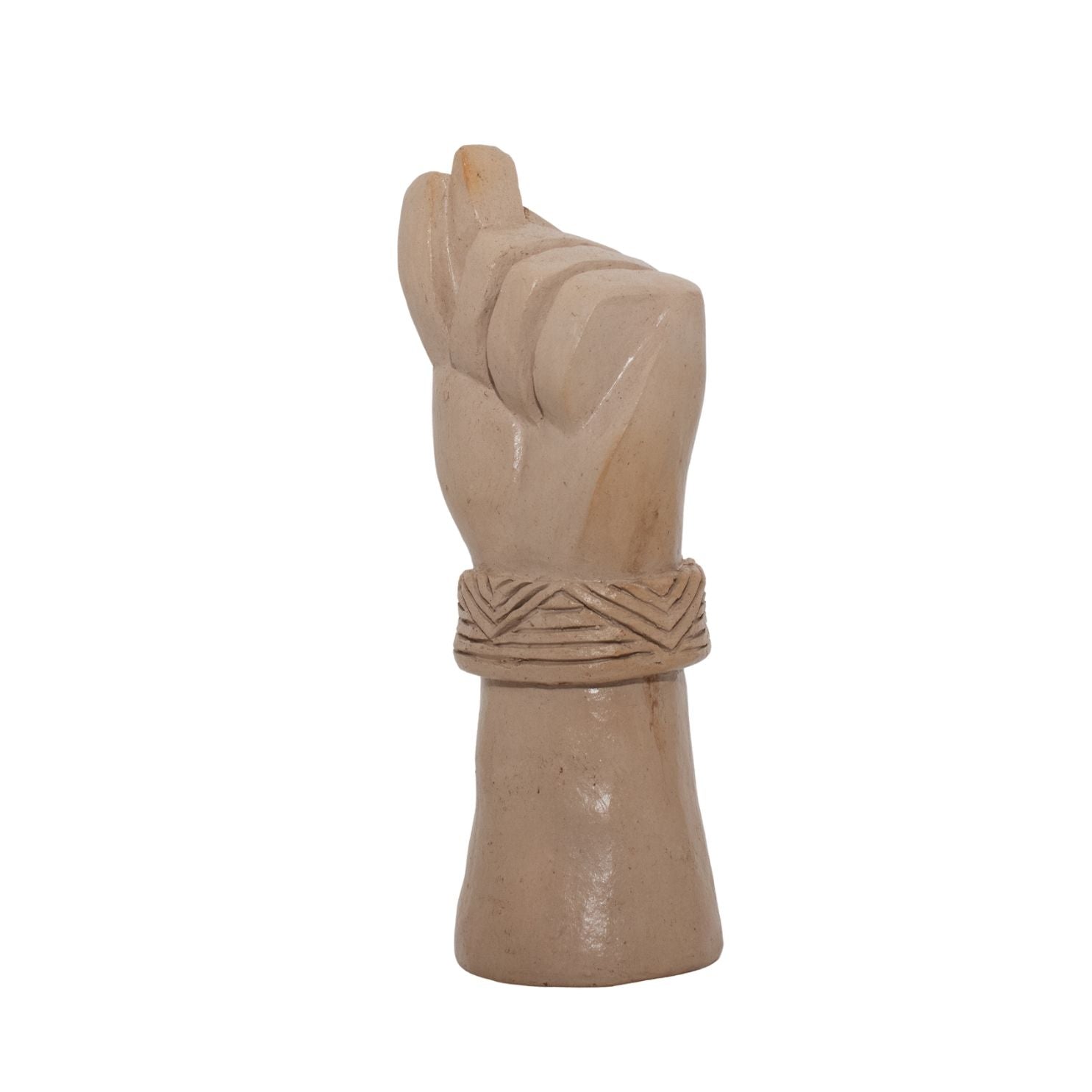 Escultura Figa Em Cerâmica G