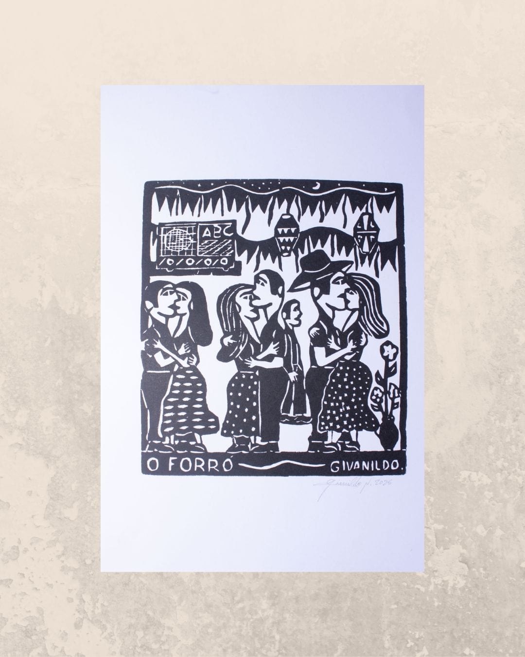 Xilogravura o Forró P