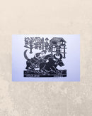 Xilogravura Vaquejada P