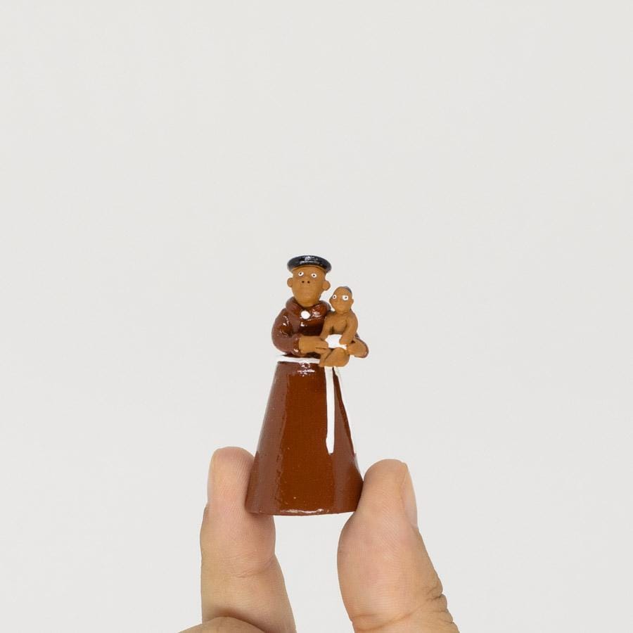 Escultura Santo Antônio Miniatura