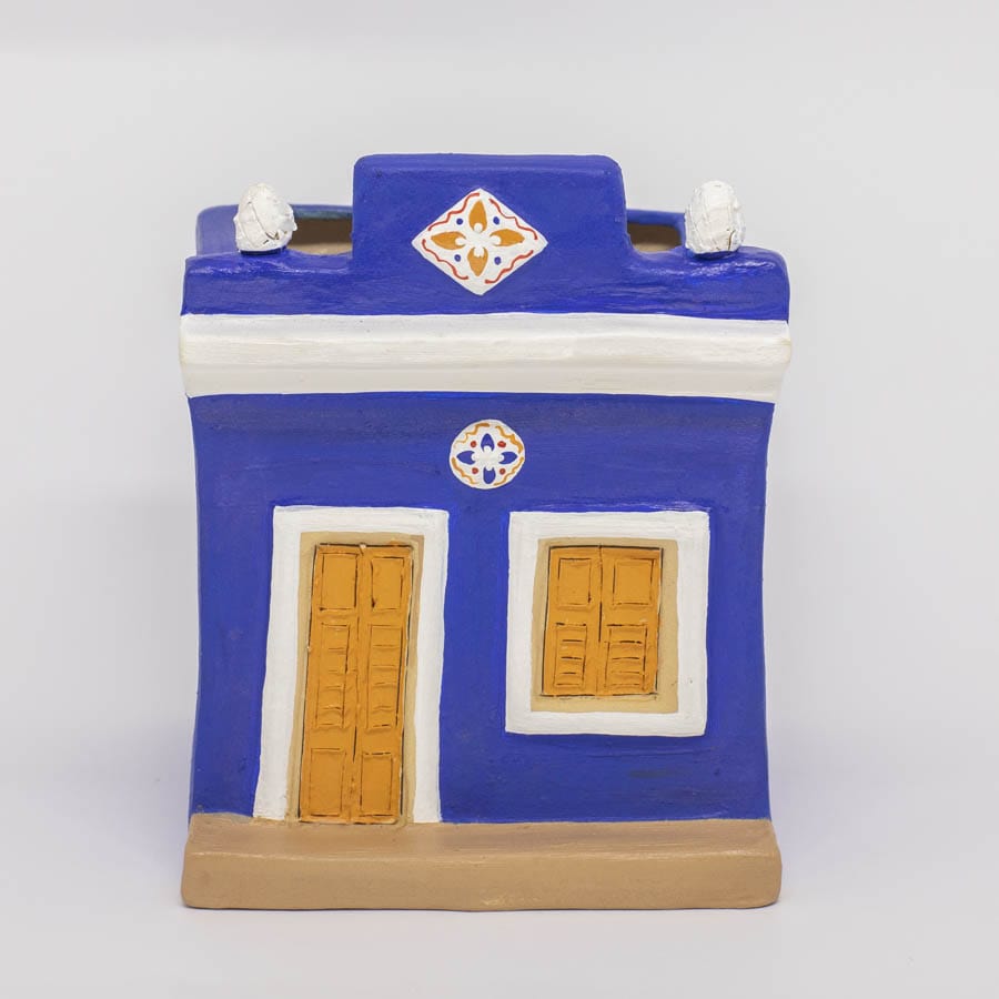 Vaso para Plantas Casario Guadalupe Azul P